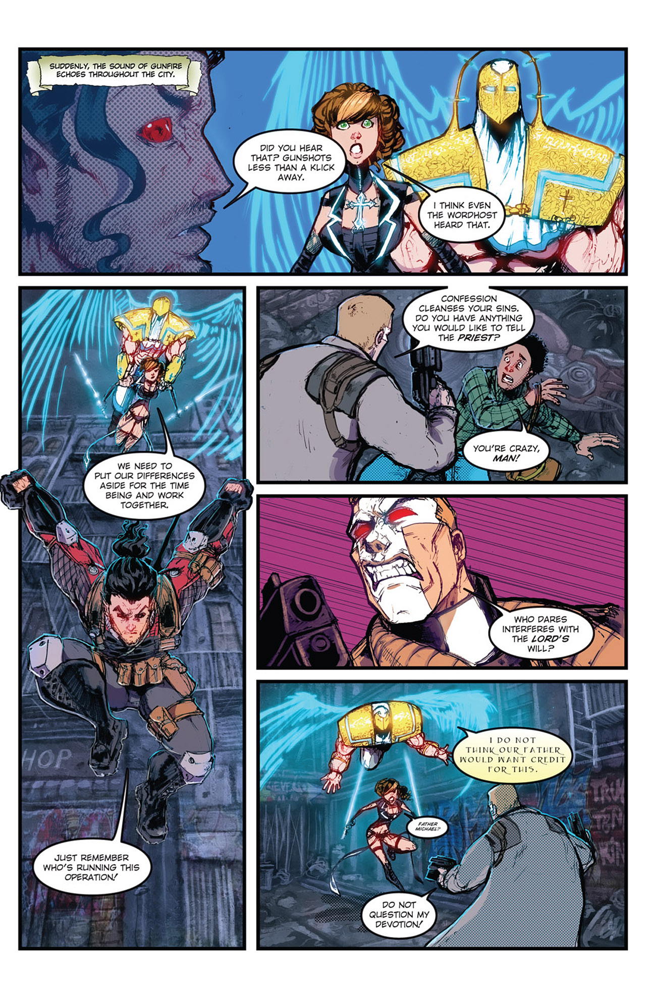 Read online Avengelyne (2011) comic -  Issue #5 - 18