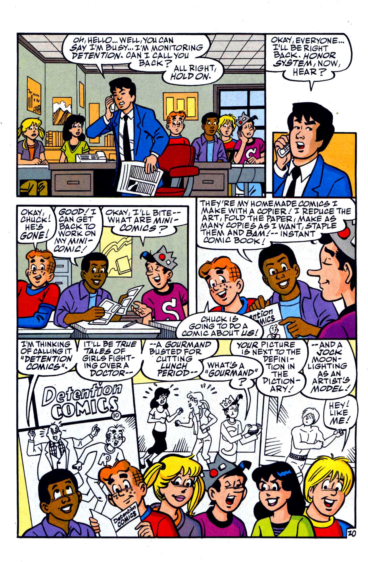 Read online Archie Freshman Year comic -  Issue # TPB 1 - 89
