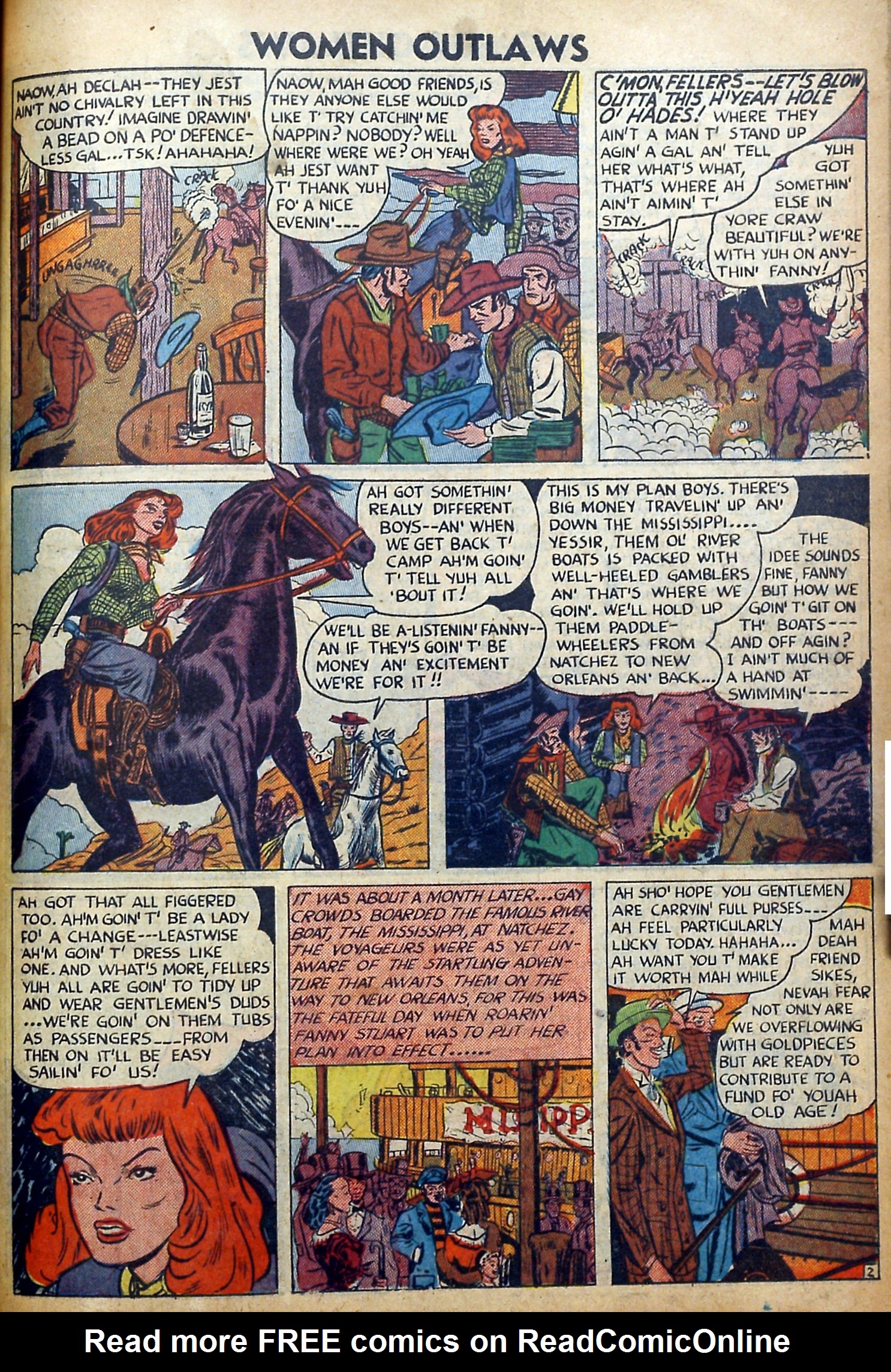 Read online Women Outlaws comic -  Issue #5 - 2