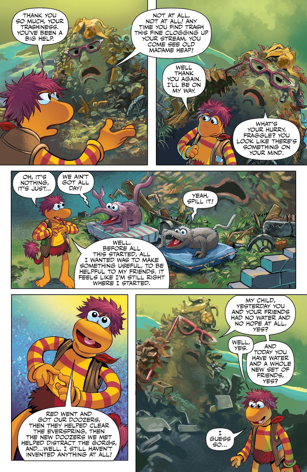 Jim Henson's Fraggle Rock: Journey to the Everspring issue 4 - Page 17