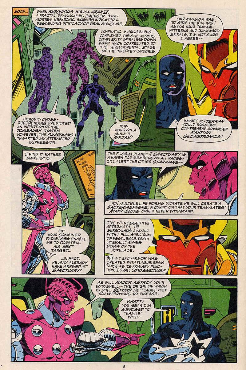 Read online Guardians of the Galaxy (1990) comic -  Issue #58 - 8