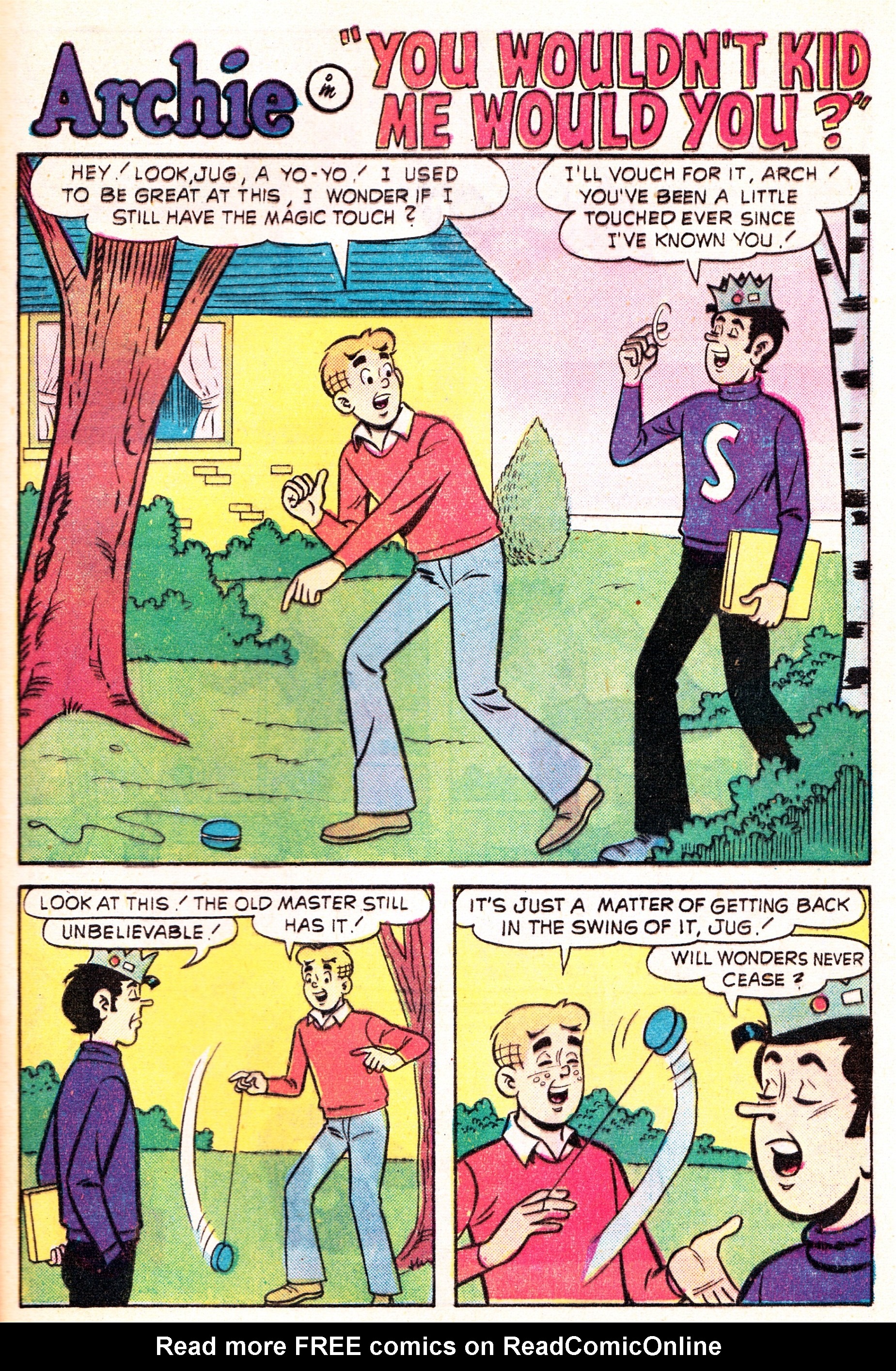 Read online Archie's TV Laugh-Out comic -  Issue #32 - 29