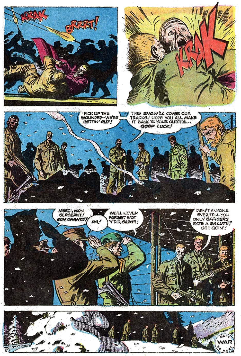 Read online Our Army at War (1952) comic -  Issue #263 - 17