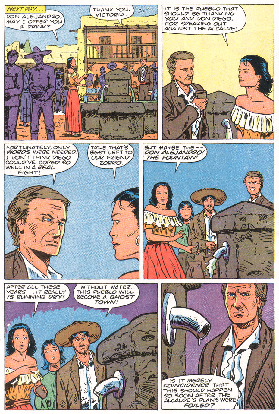 Read online Zorro (1990) comic -  Issue #7 - 23