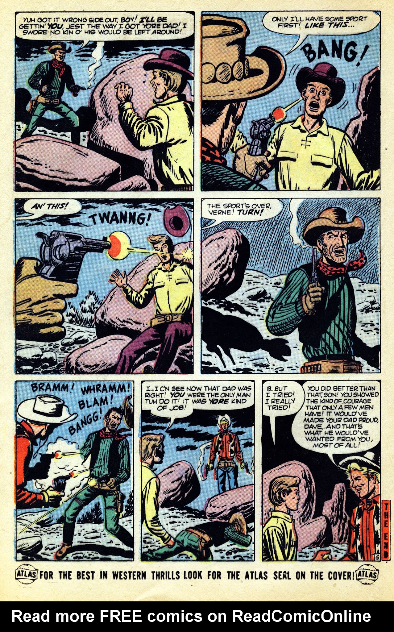 Read online Kid Colt Outlaw comic -  Issue #41 - 16