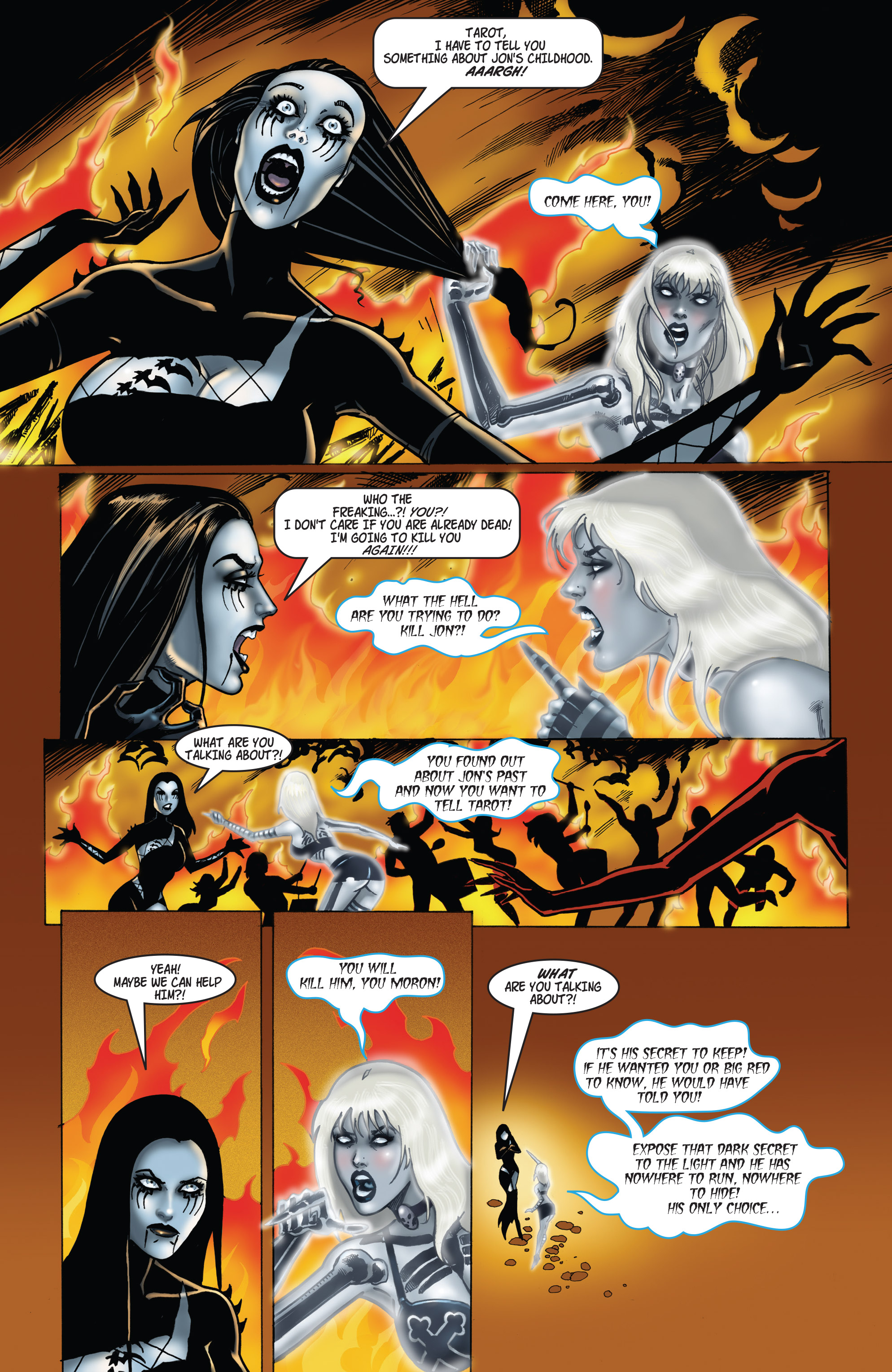 Read online Tarot: Witch of the Black Rose comic -  Issue #104 - 8