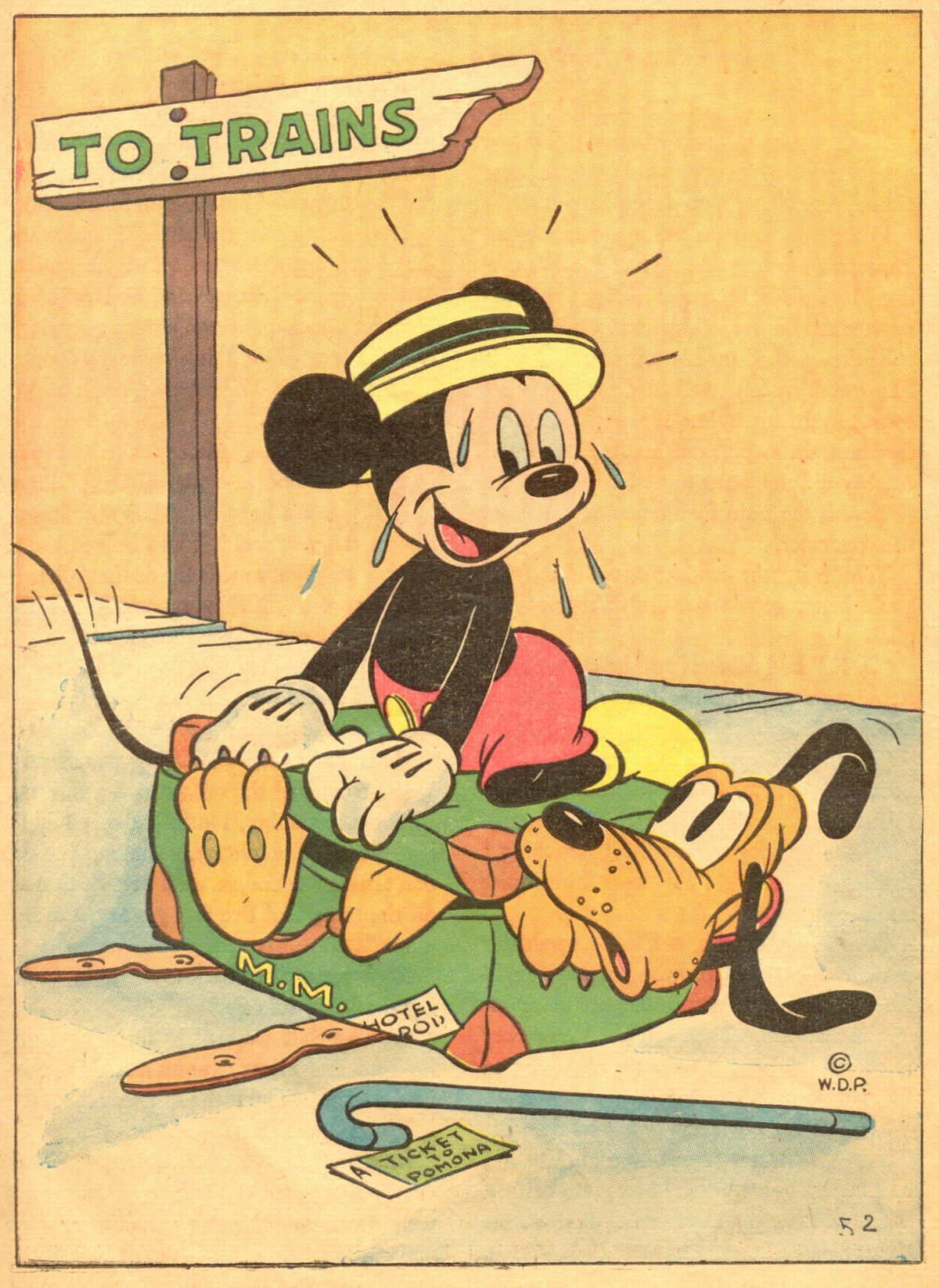 Read online Walt Disney's Comics and Stories comic -  Issue #1 - 55