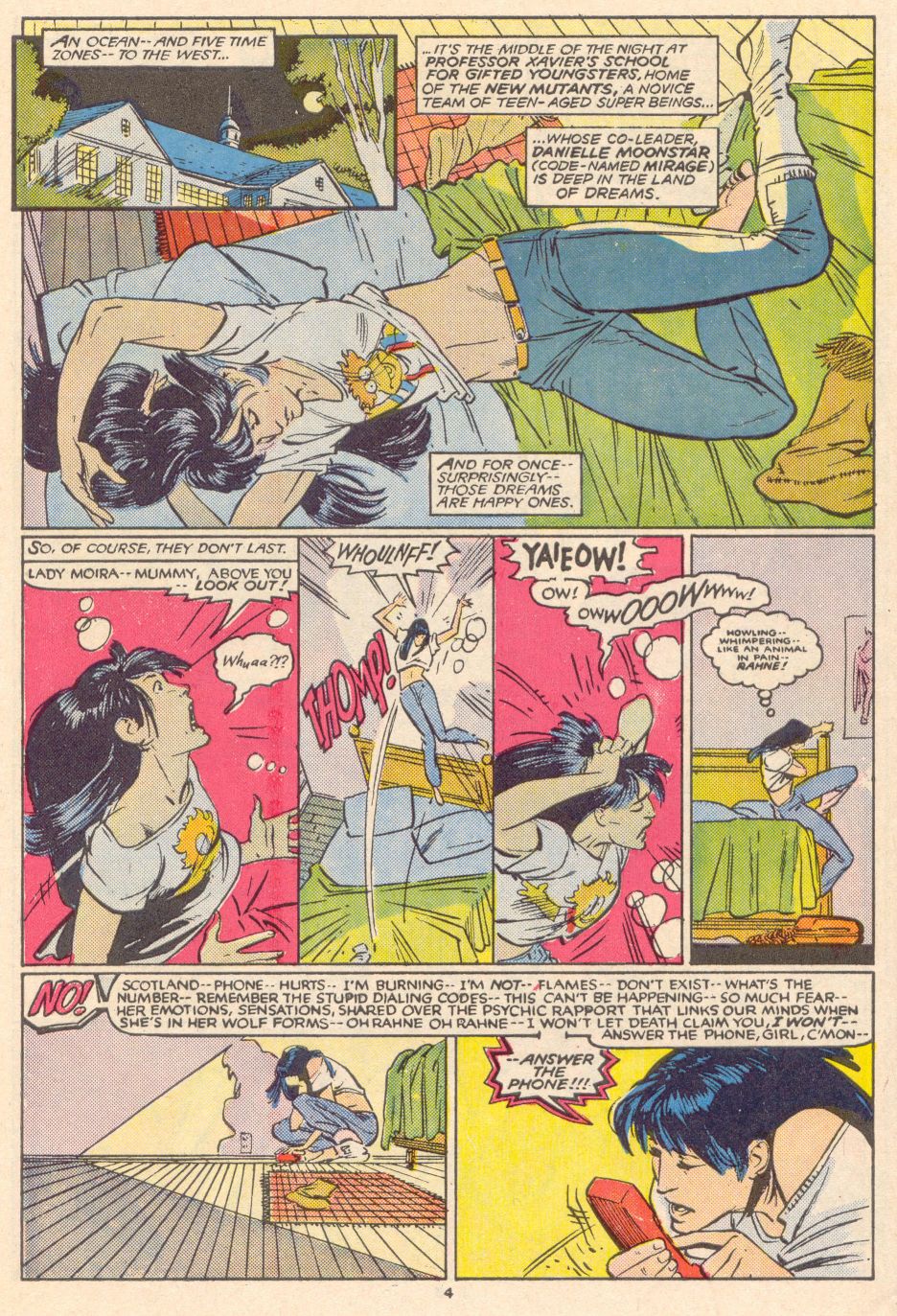Read online The New Mutants comic -  Issue #44 - 5