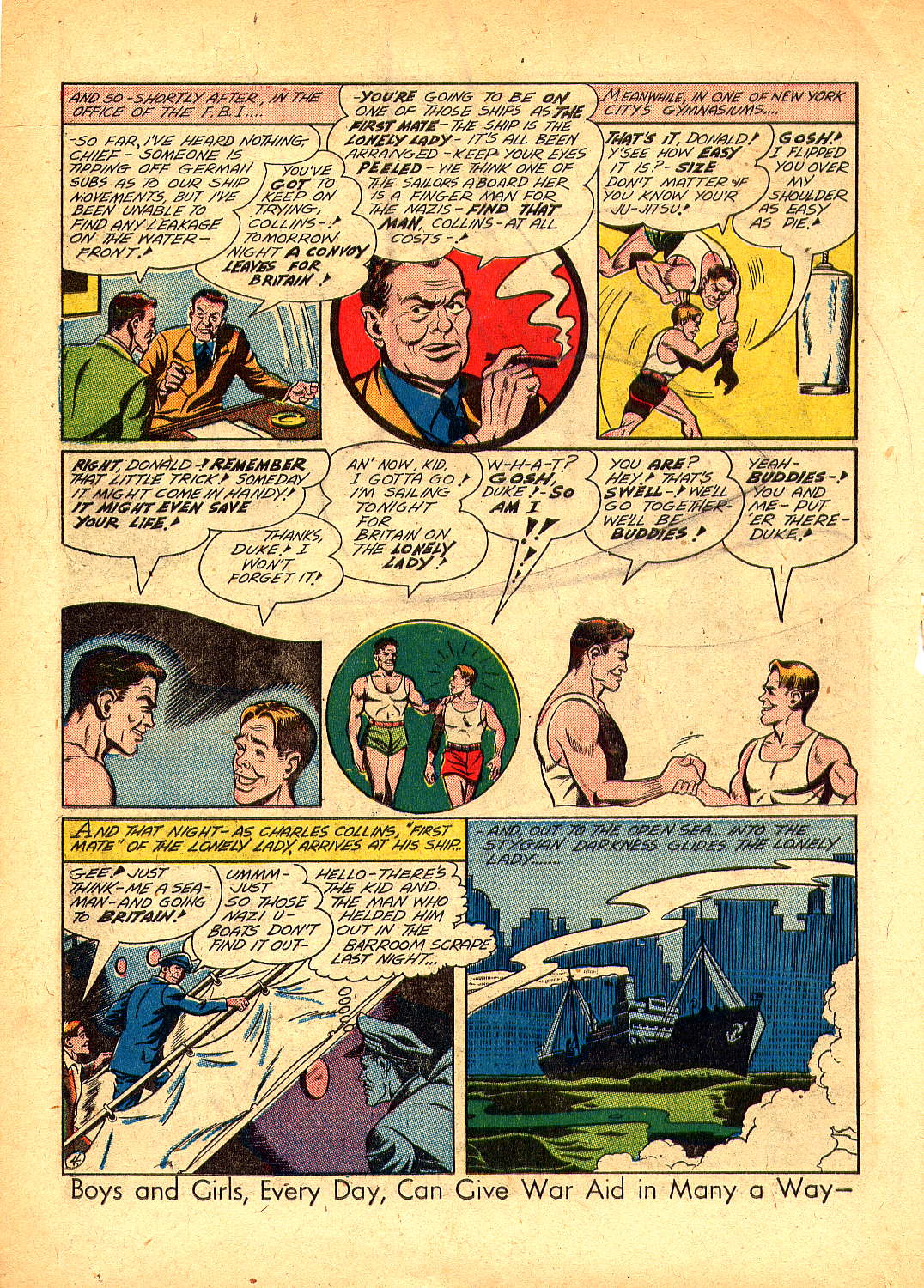 Read online Sensation (Mystery) Comics comic -  Issue #30 - 34