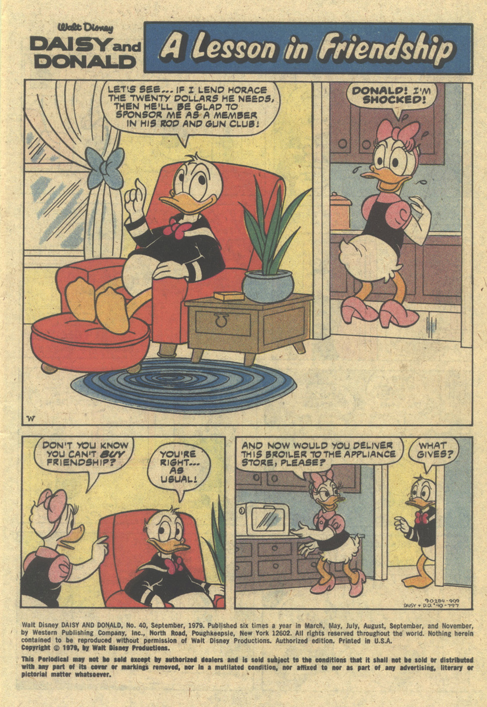 Read online Walt Disney Daisy and Donald comic -  Issue #40 - 3