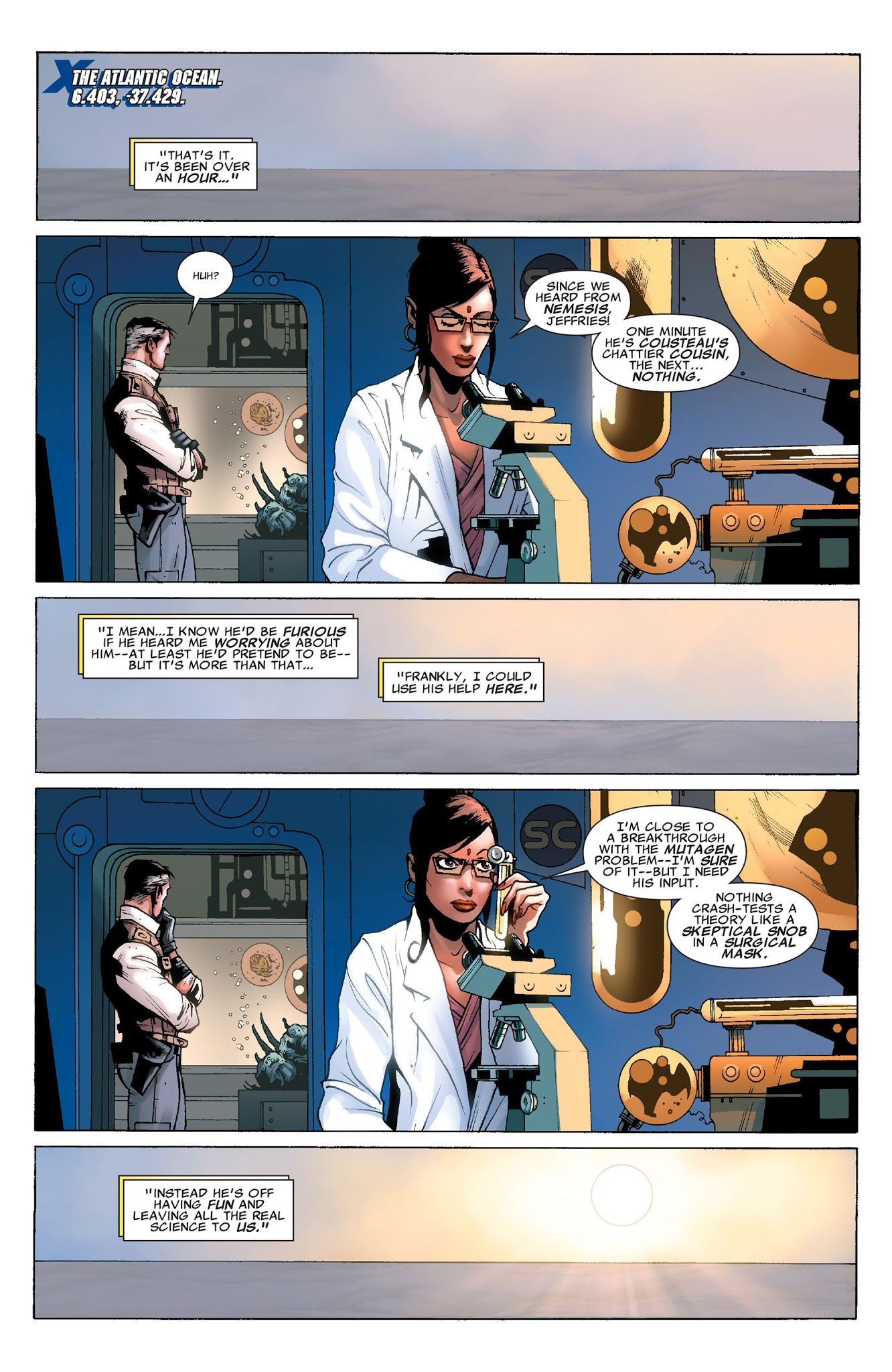 Read online X-Club comic -  Issue #3 - 3