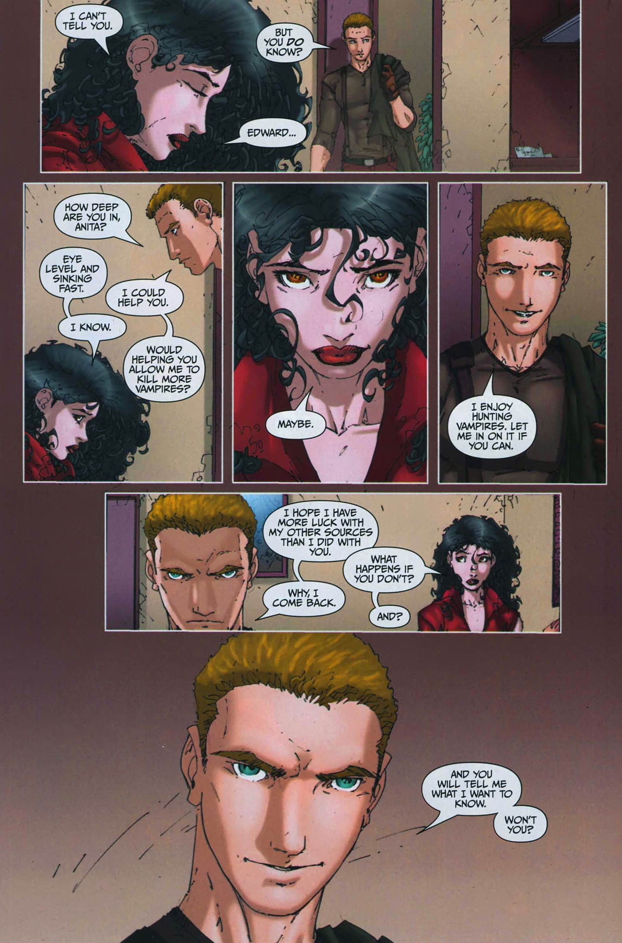 Read online Anita Blake, Vampire Hunter: Guilty Pleasures comic -  Issue #4 - 16