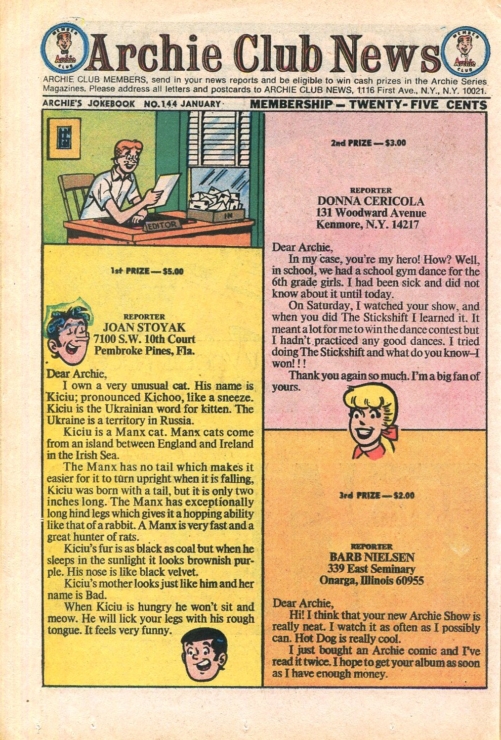 Read online Archie's Joke Book Magazine comic -  Issue #144 - 26