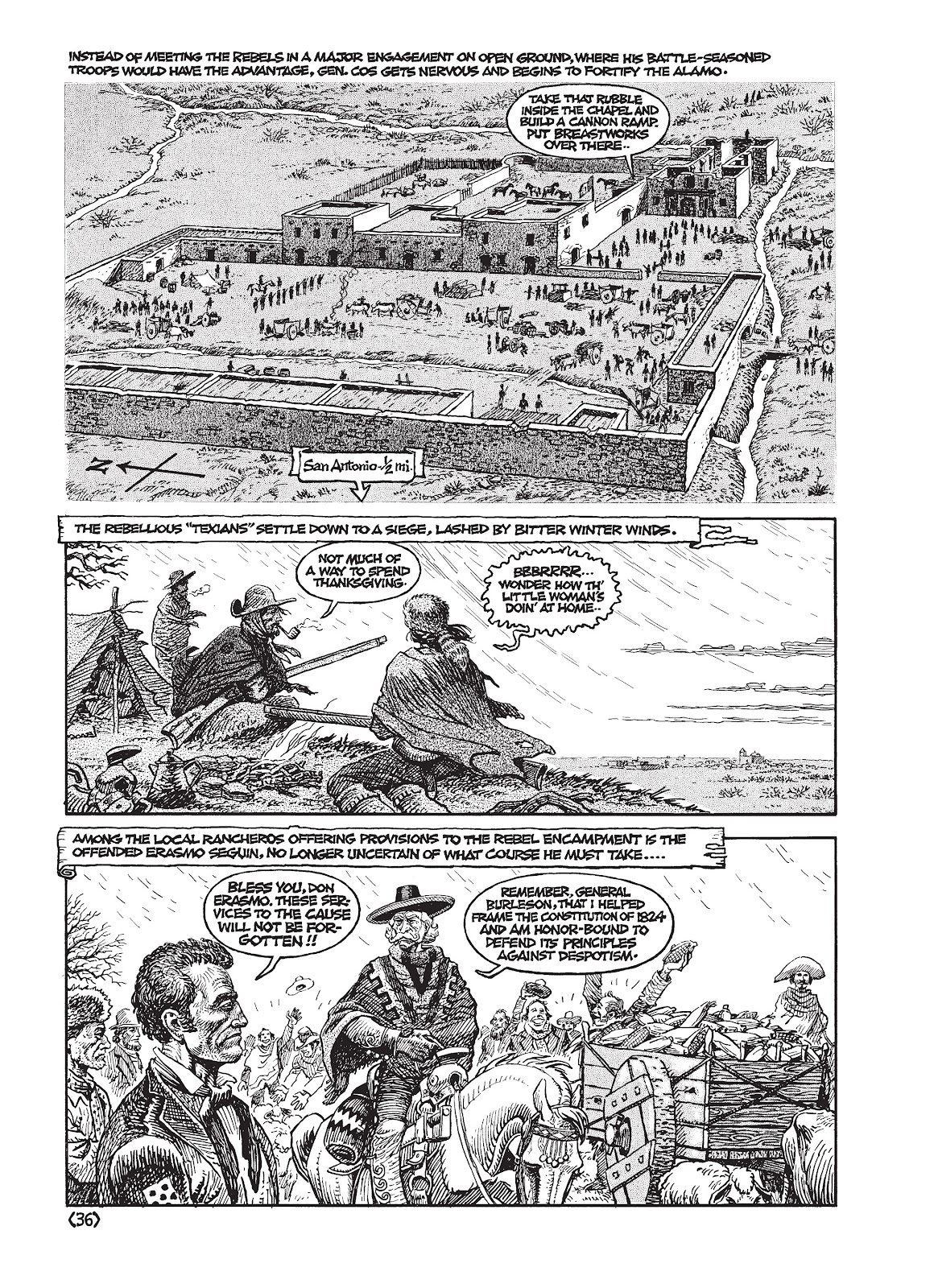 Jack Jackson's American History: Los Tejanos and Lost Cause issue TPB (Part 1) - Page 40