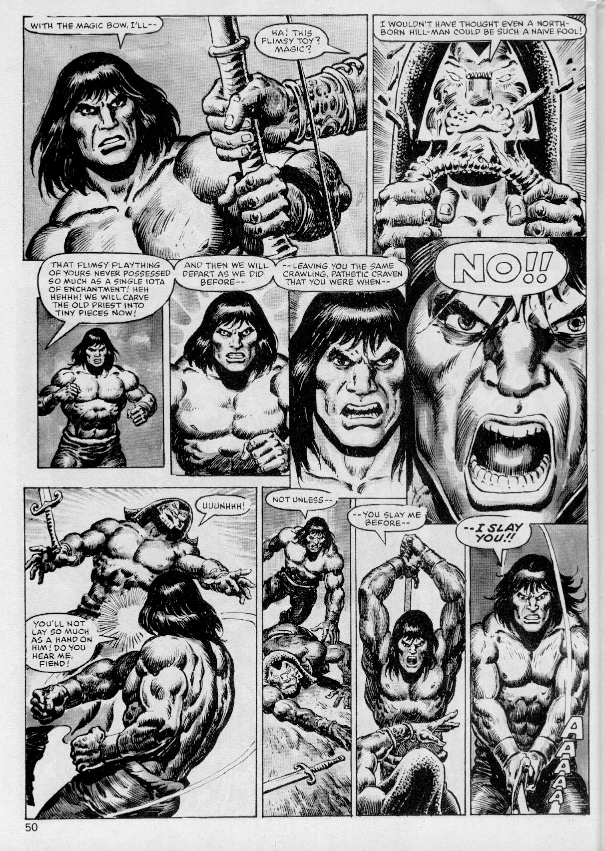 Read online The Savage Sword Of Conan comic -  Issue #102 - 50