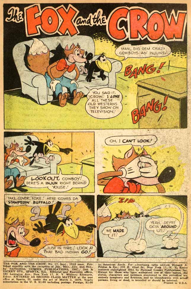 Read online The Fox and the Crow comic -  Issue #27 - 3