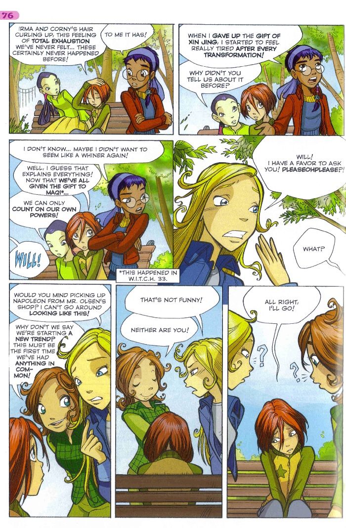 Read online W.i.t.c.h. comic -  Issue #37 - 58