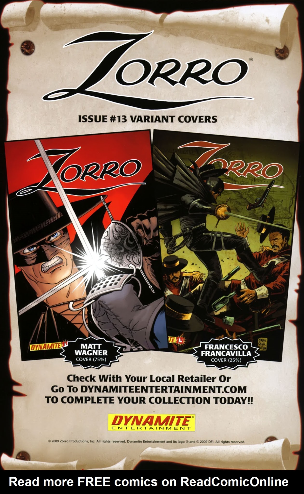 Read online Zorro (2008) comic -  Issue #13 - 36