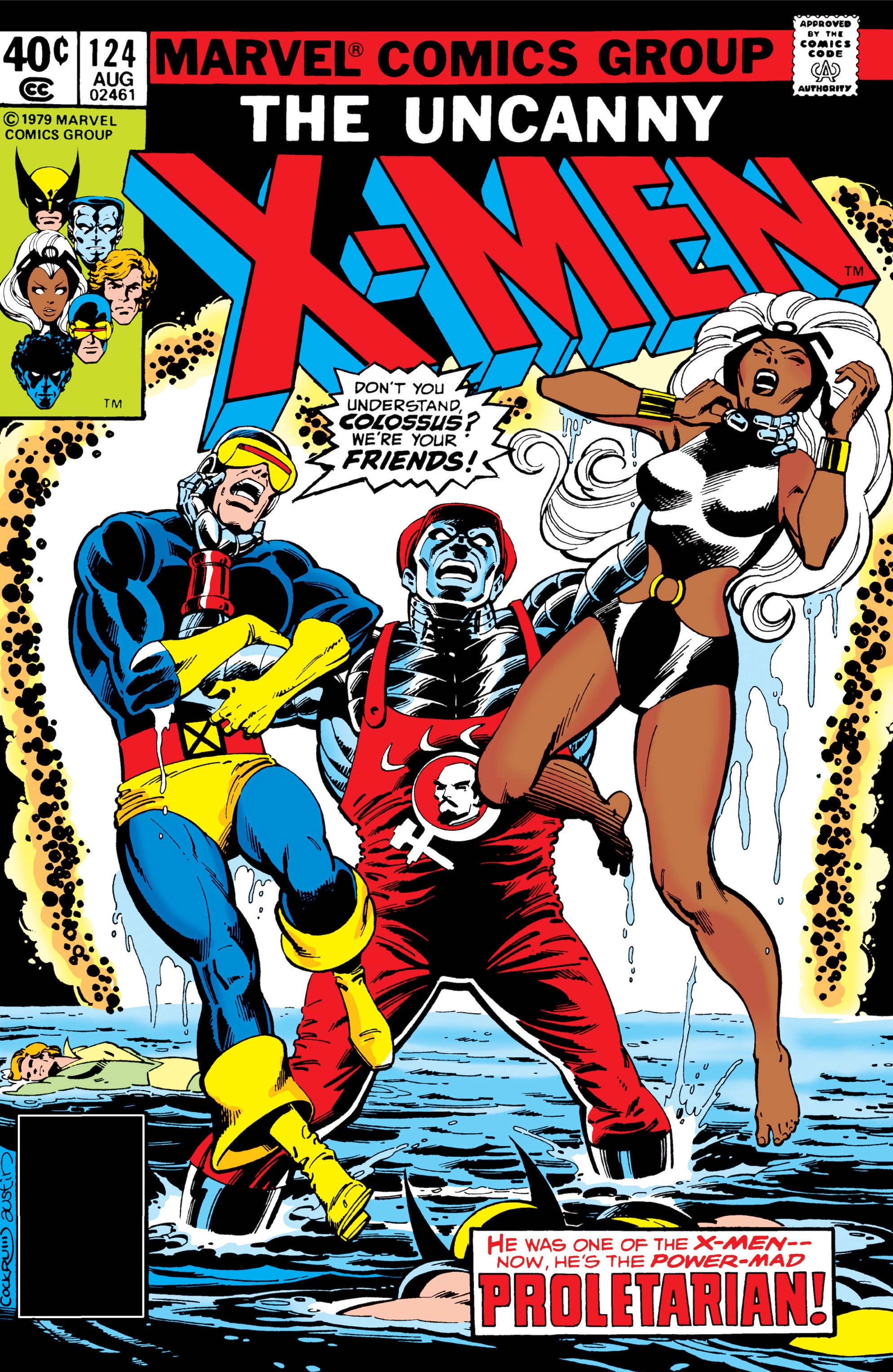 Read online Uncanny X-Men (1963) comic -  Issue #124 - 1