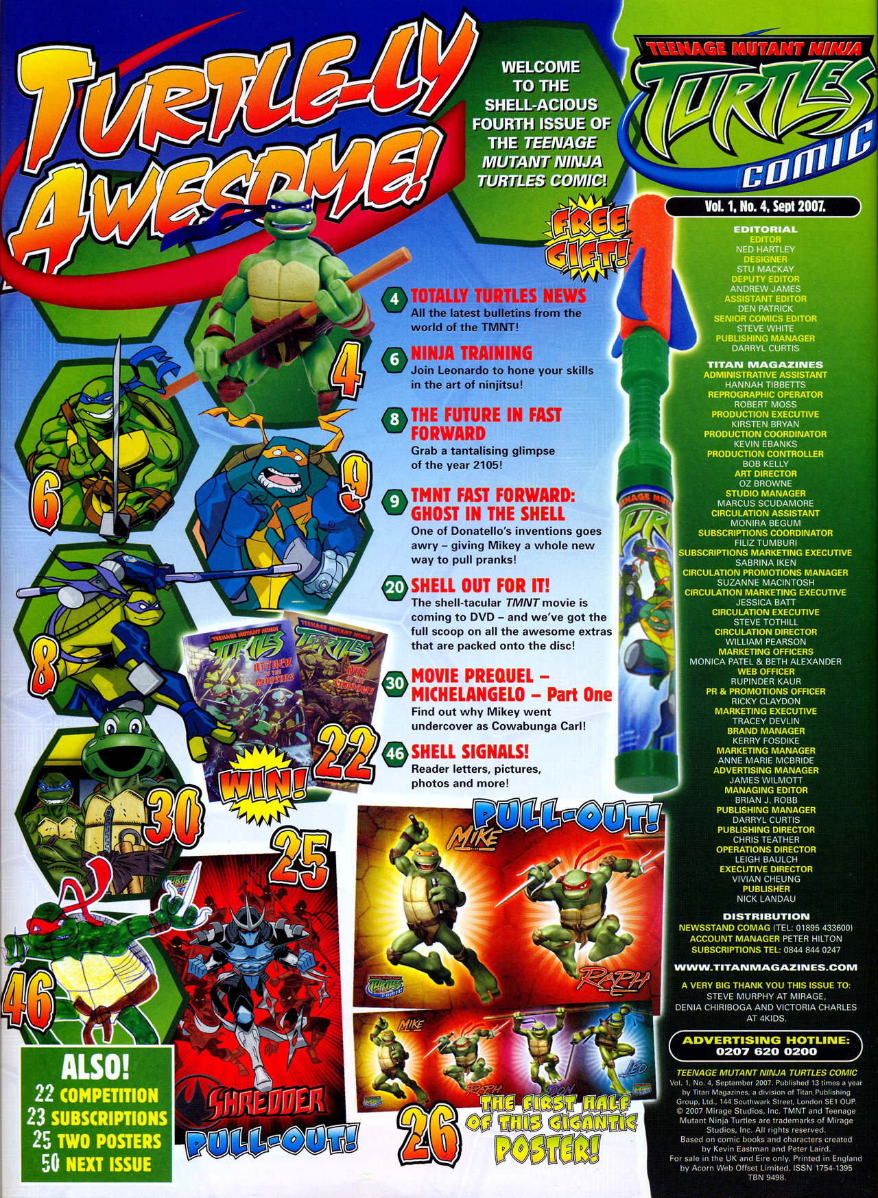 Read online Teenage Mutant Ninja Turtles Comic comic -  Issue #4 - 2