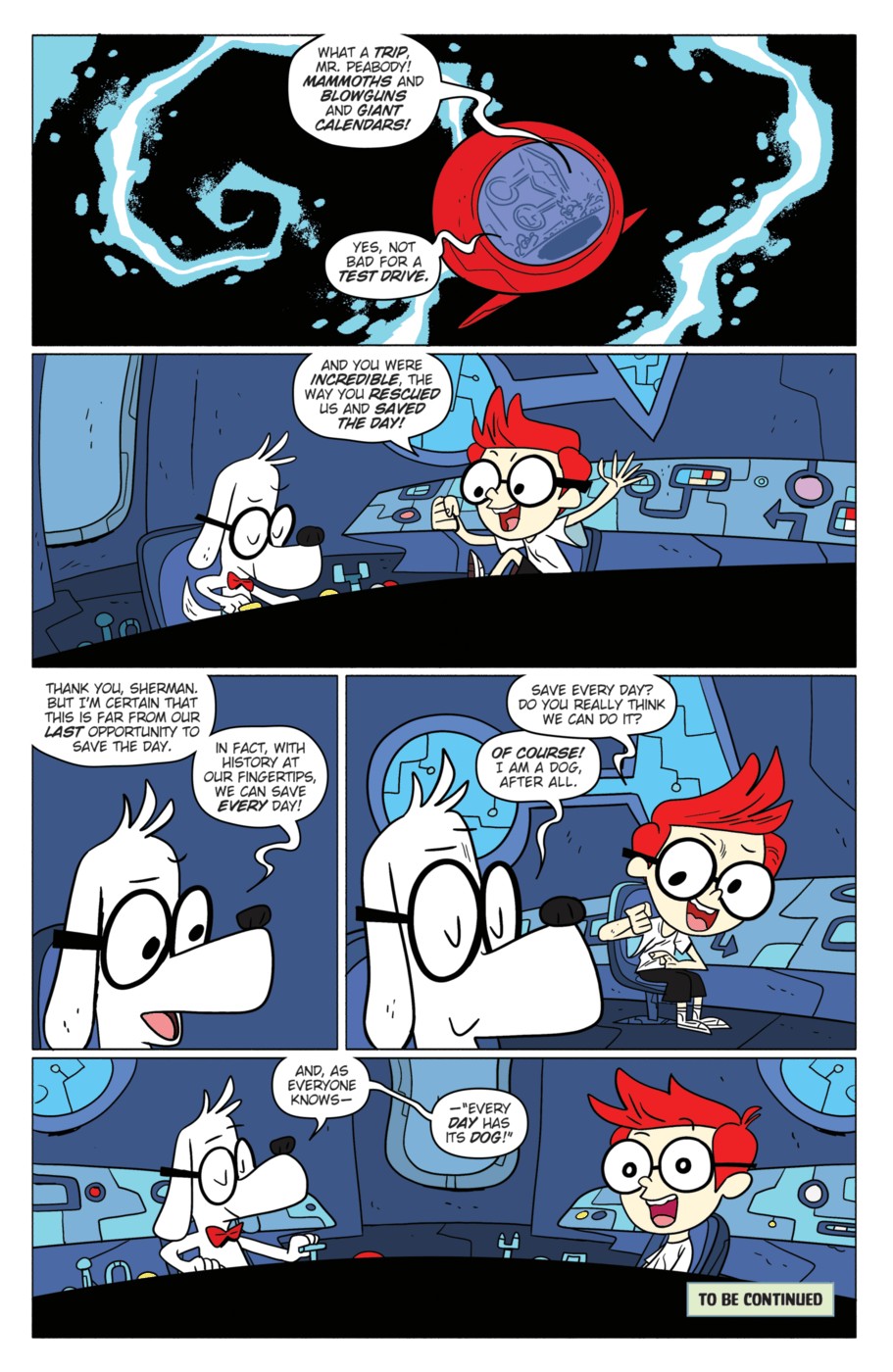 Read online Mr. Peabody & Sherman comic -  Issue #1 - 22