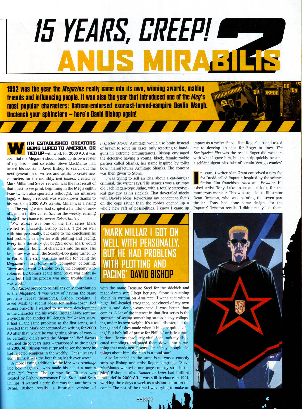 Read online Judge Dredd Megazine (Vol. 5) comic -  Issue #237 - 67