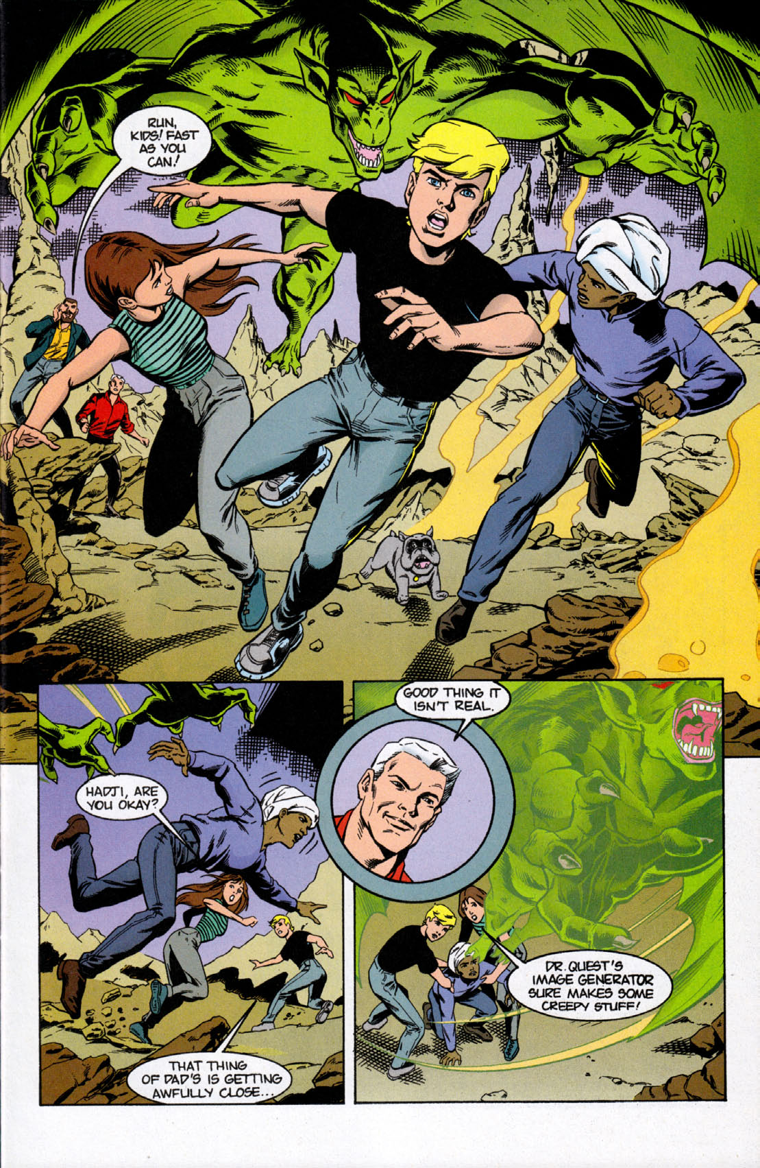 Read online The Real Adventures of Jonny Quest comic -  Issue #7 - 3