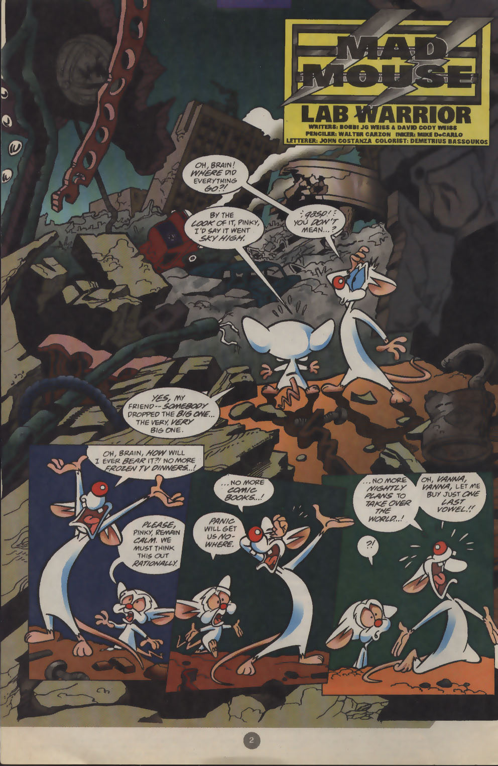 Read online Pinky and The Brain comic -  Issue #10 - 3