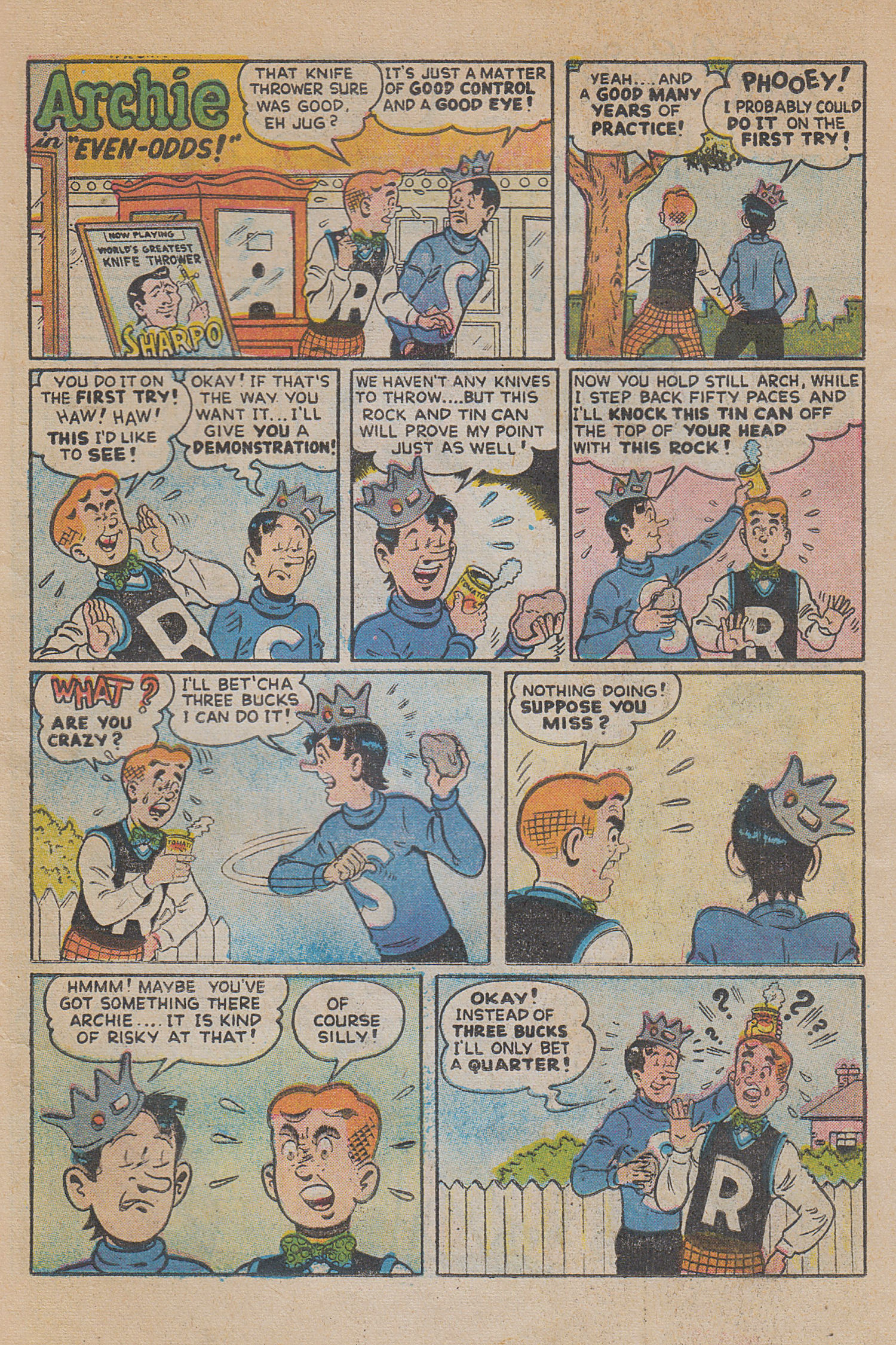 Read online Archie's Joke Book Magazine comic -  Issue #18 - 23