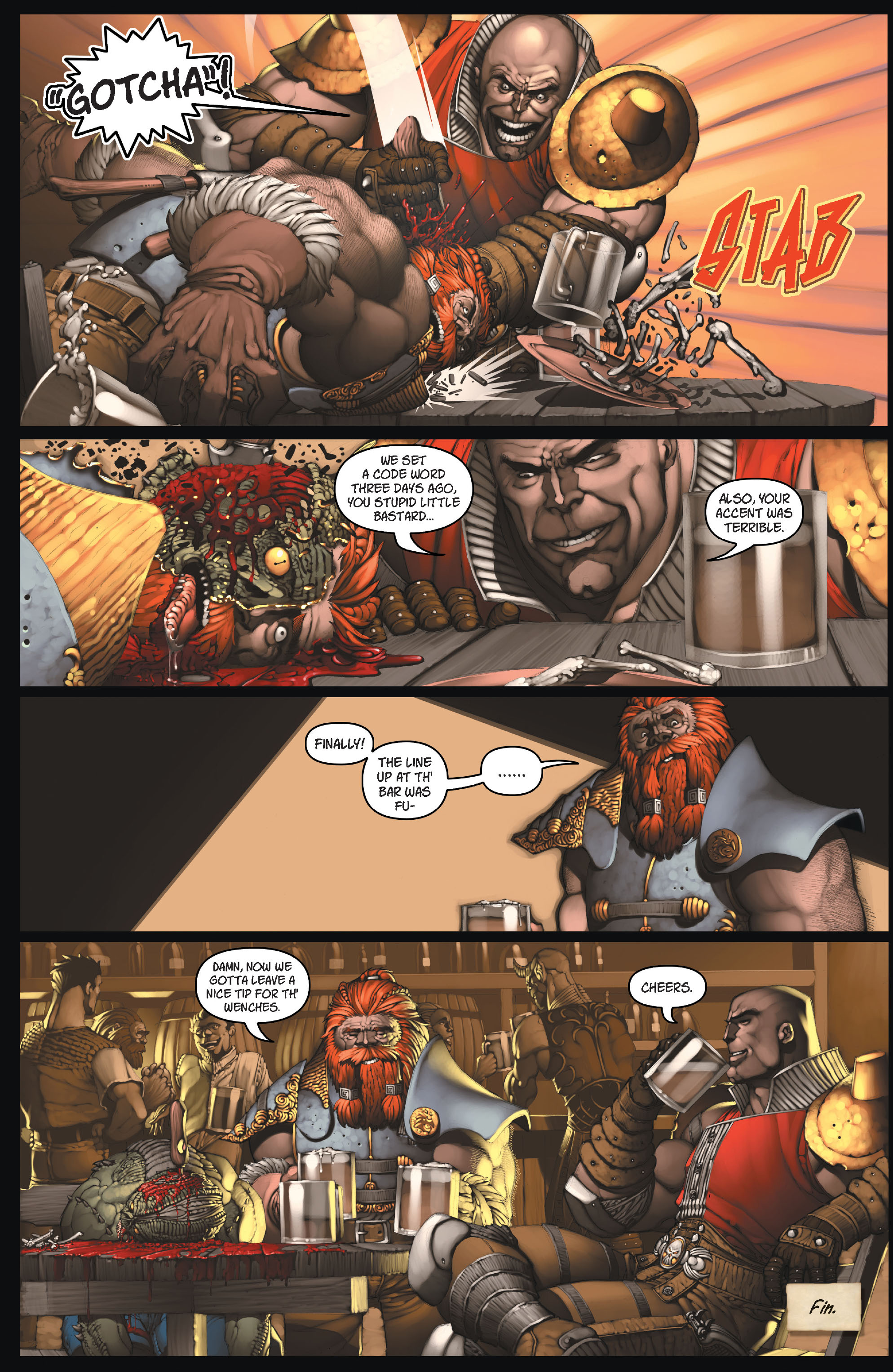 Read online Skullkickers comic -  Issue #0 - 13