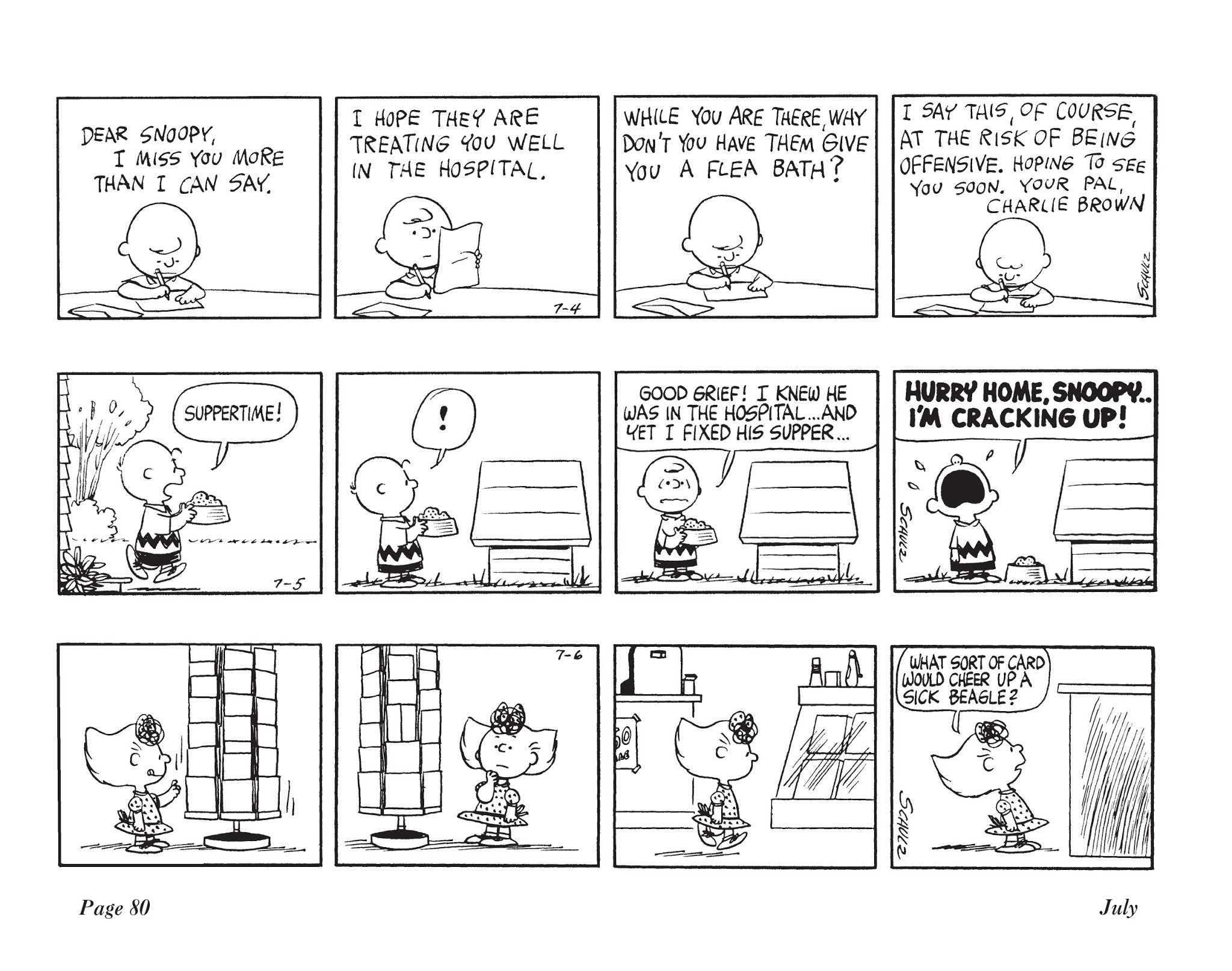 Read online The Complete Peanuts comic -  Issue # TPB 7 - 91