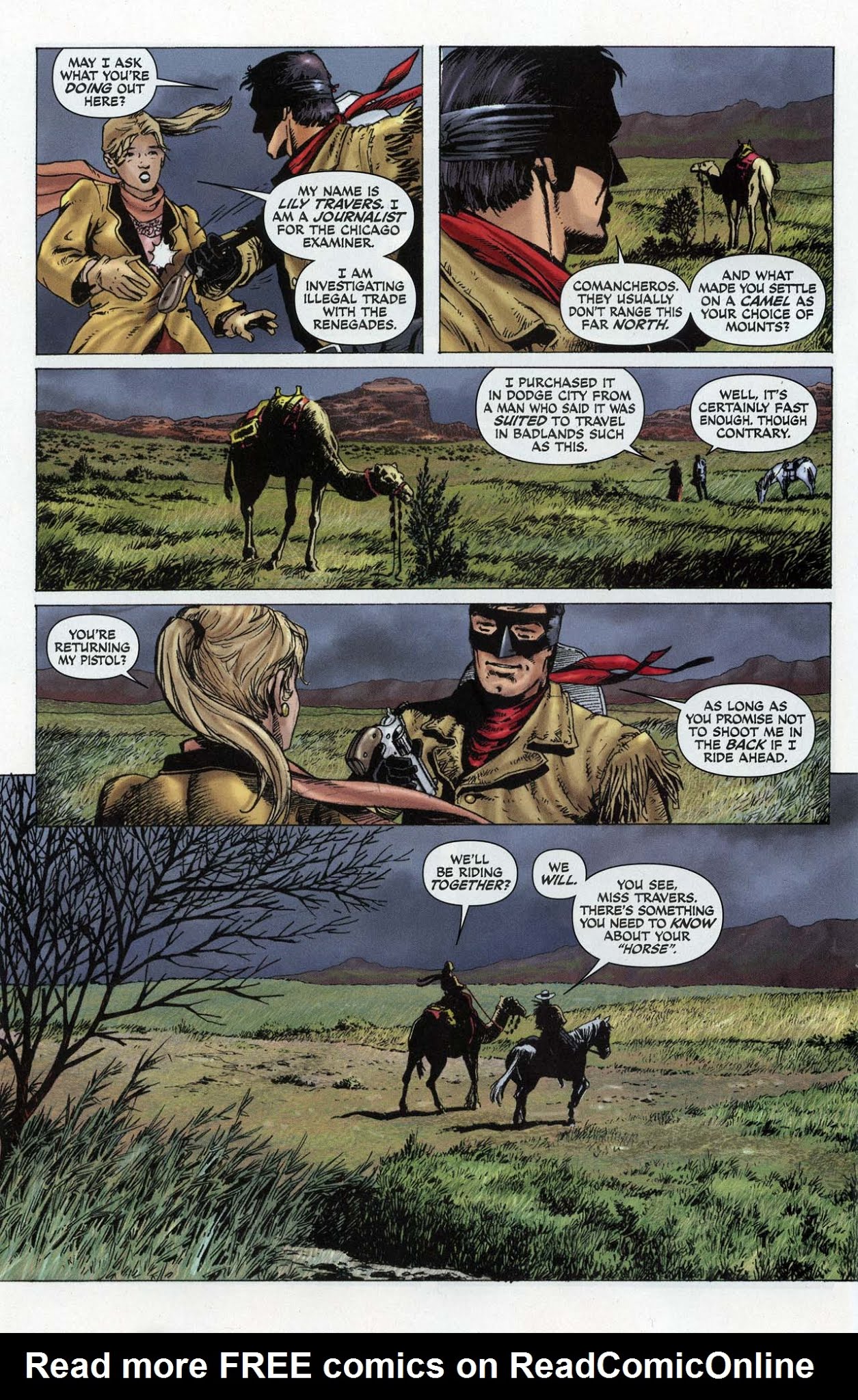 Read online The Lone Ranger: Snake Of Iron comic -  Issue #1 - 16
