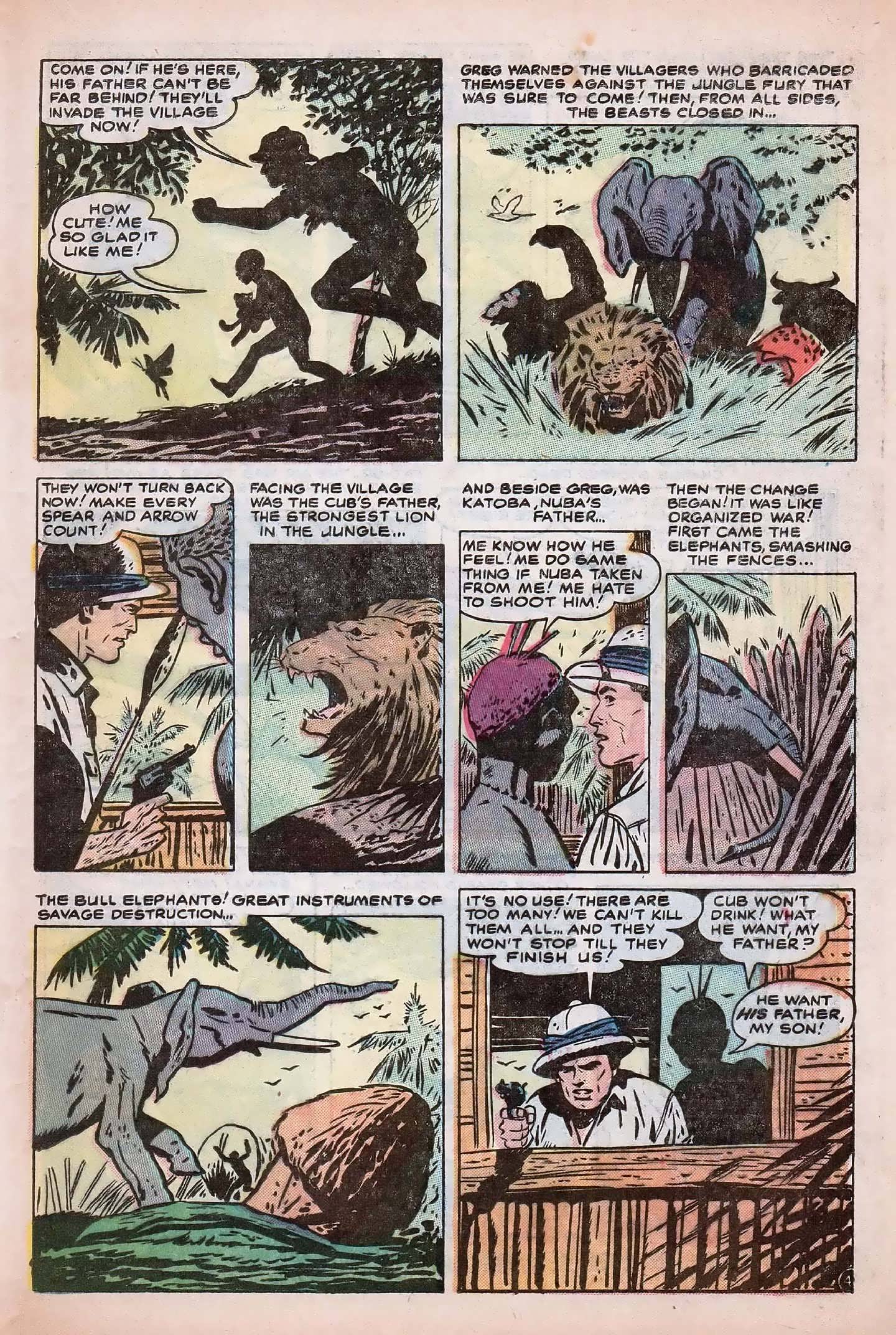 Read online Lorna, The Jungle Girl comic -  Issue #6 - 23