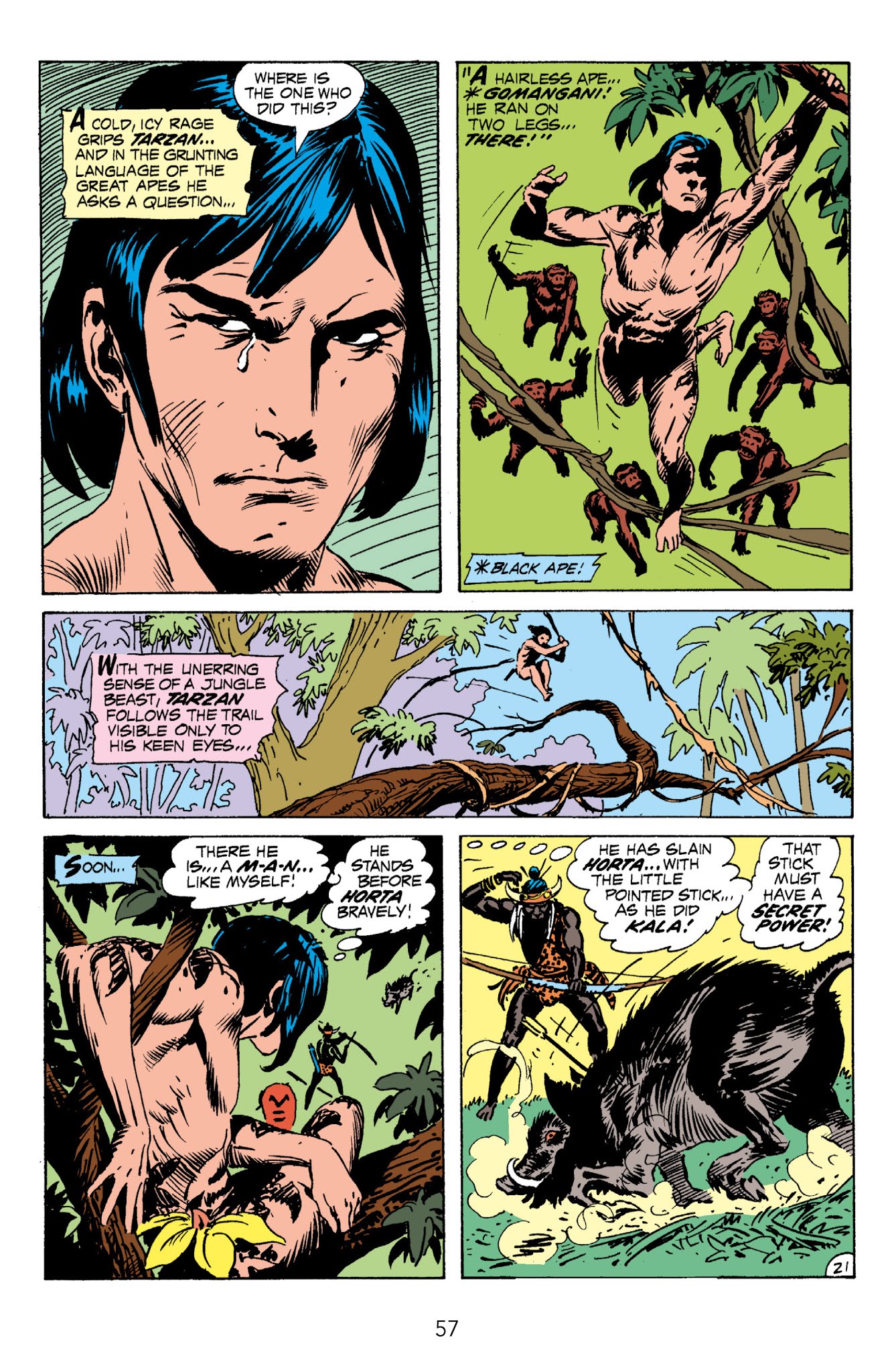 Read online Edgar Rice Burroughs' Tarzan The Joe Kubert Years comic -  Issue # TPB 1 (Part 1) - 58
