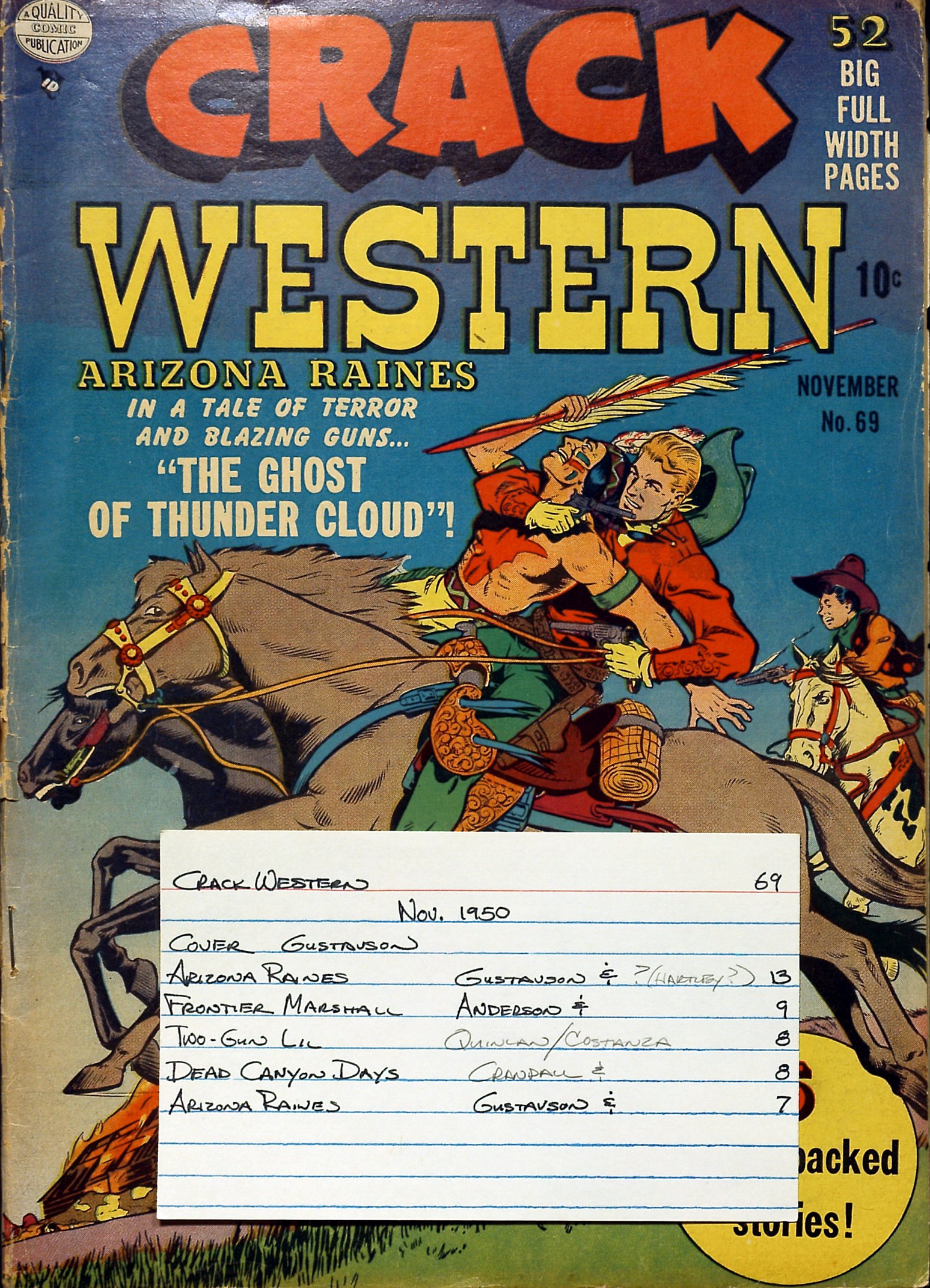 Read online Crack Western comic -  Issue #69 - 53