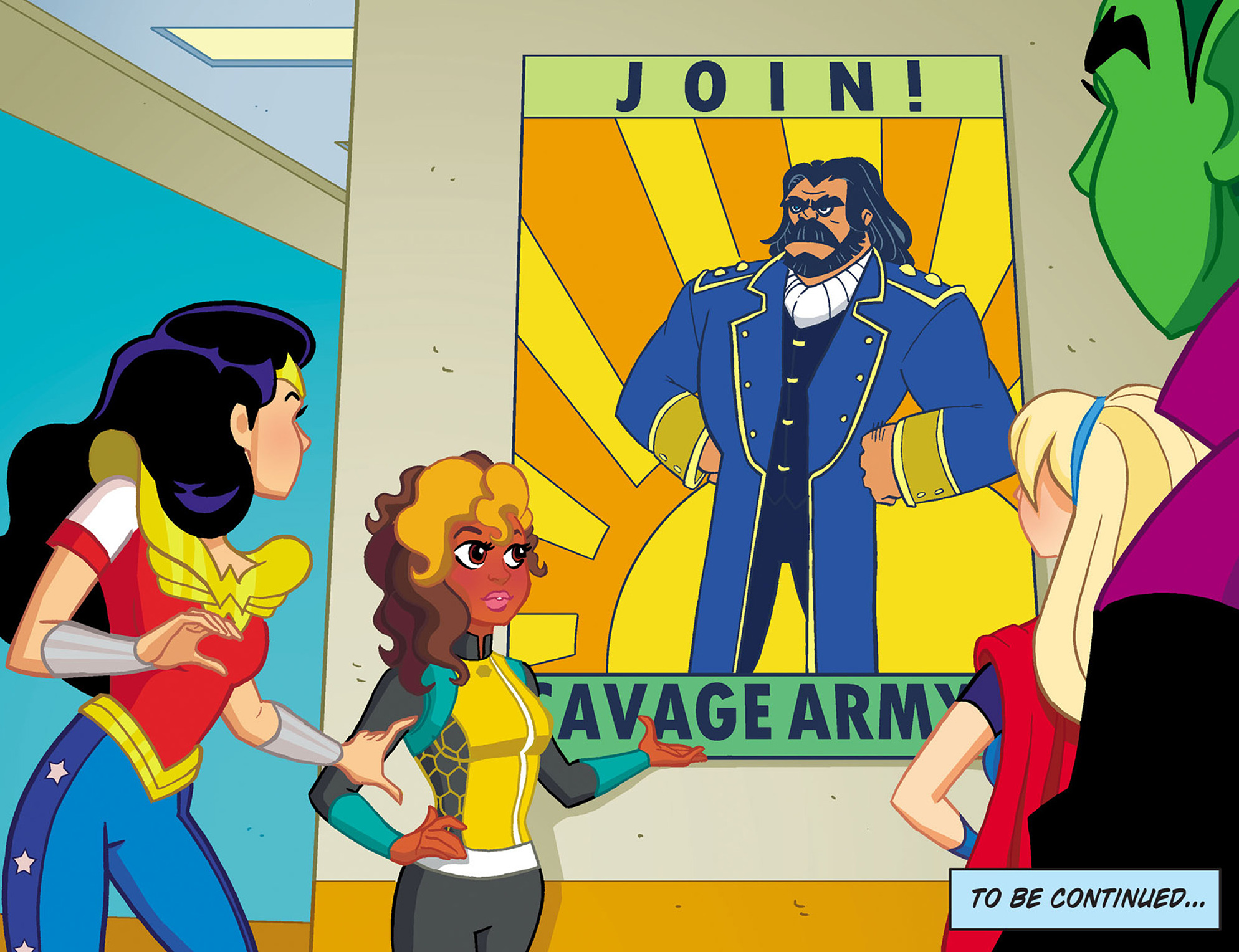 Read online DC Super Hero Girls: Past Times at Super Hero High comic -  Issue #4 - 23