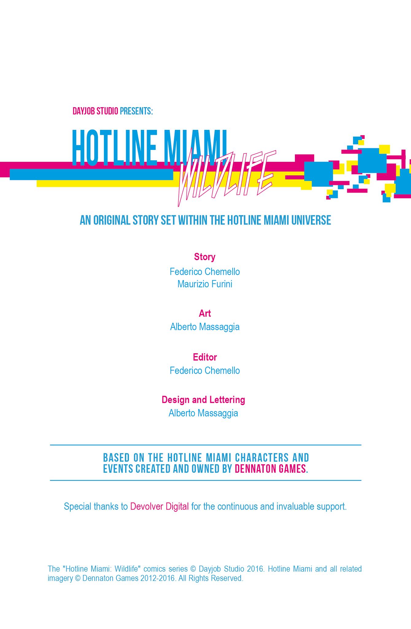 Read online Hotline Miami Wildlife comic -  Issue #6 - 2