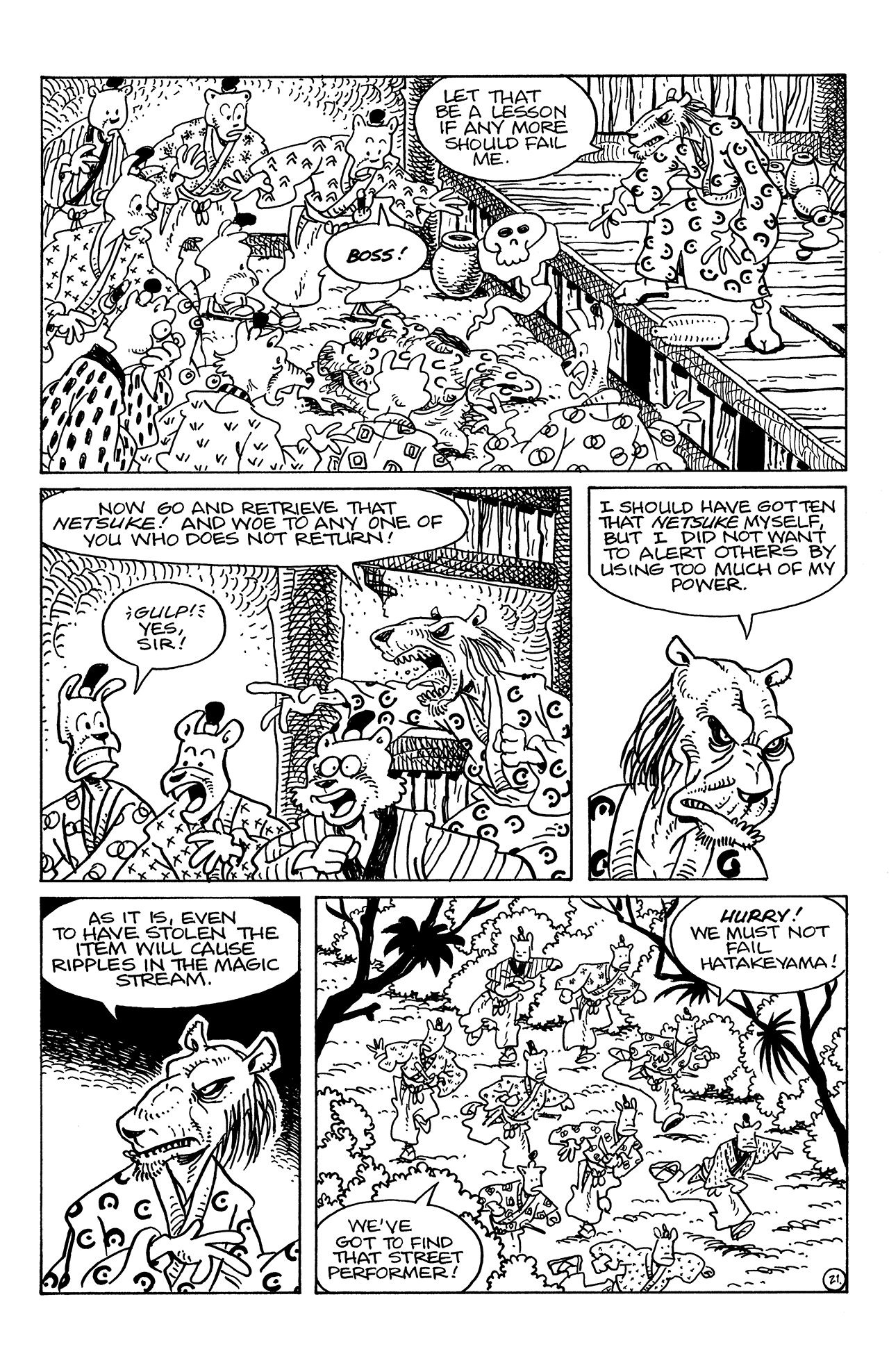 Read online Usagi Yojimbo (1996) comic -  Issue #117 - 22