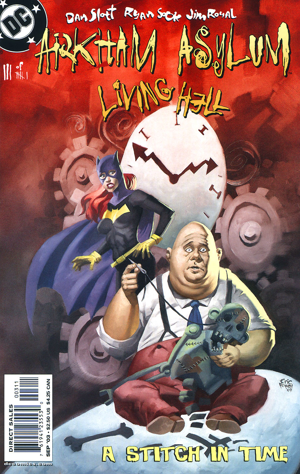 Read online Arkham Asylum: Living Hell comic -  Issue #3 - 2