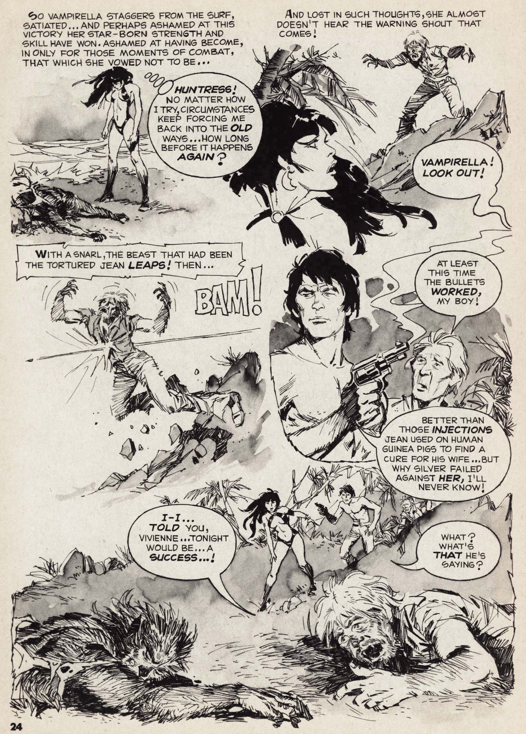 Read online Vampirella (1969) comic -  Issue #14 - 24