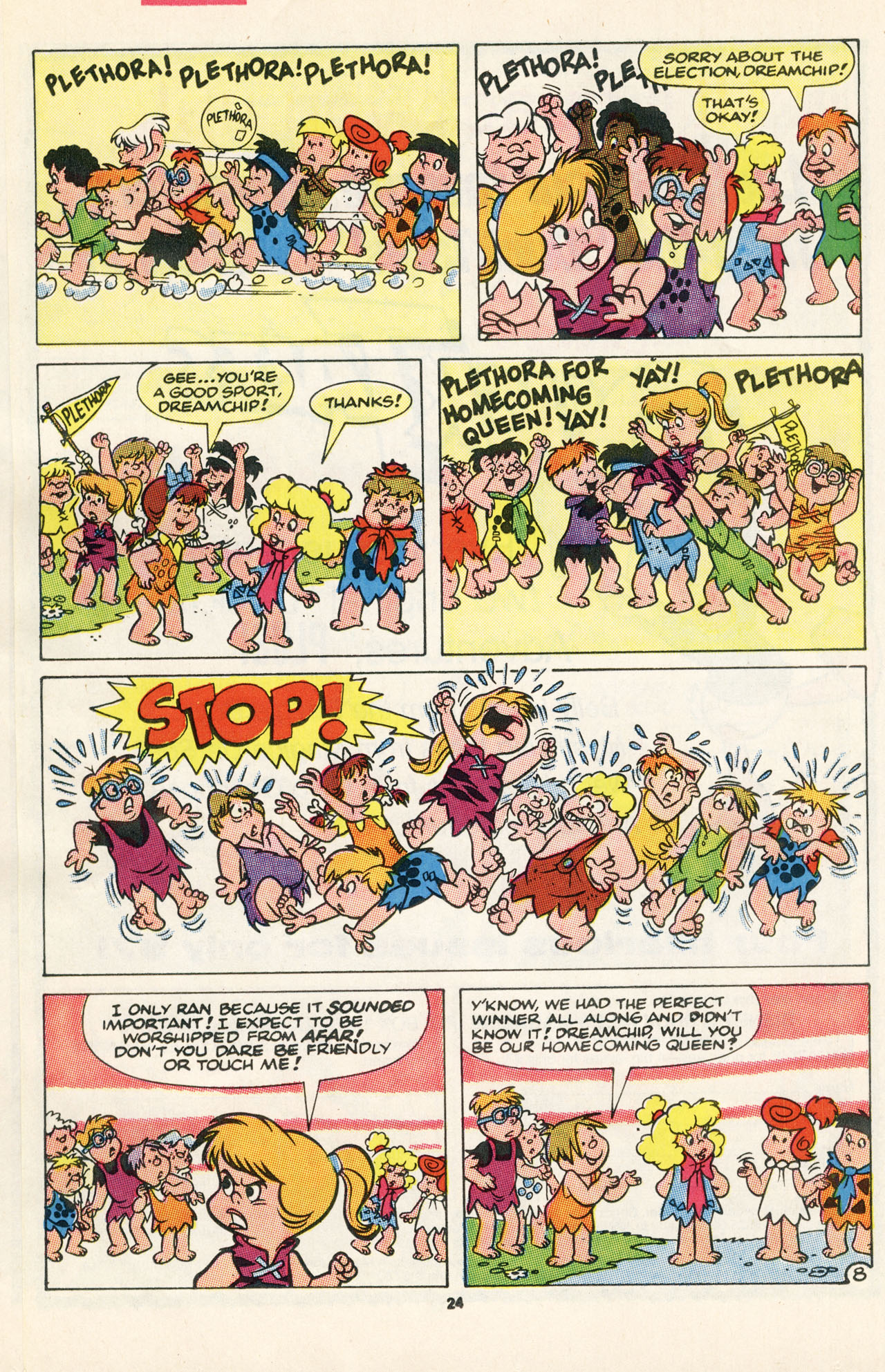 Read online The Flintstone Kids comic -  Issue #8 - 26