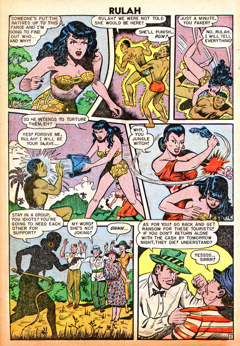 Read online Rulah - Jungle Goddess comic -  Issue #17 - 27