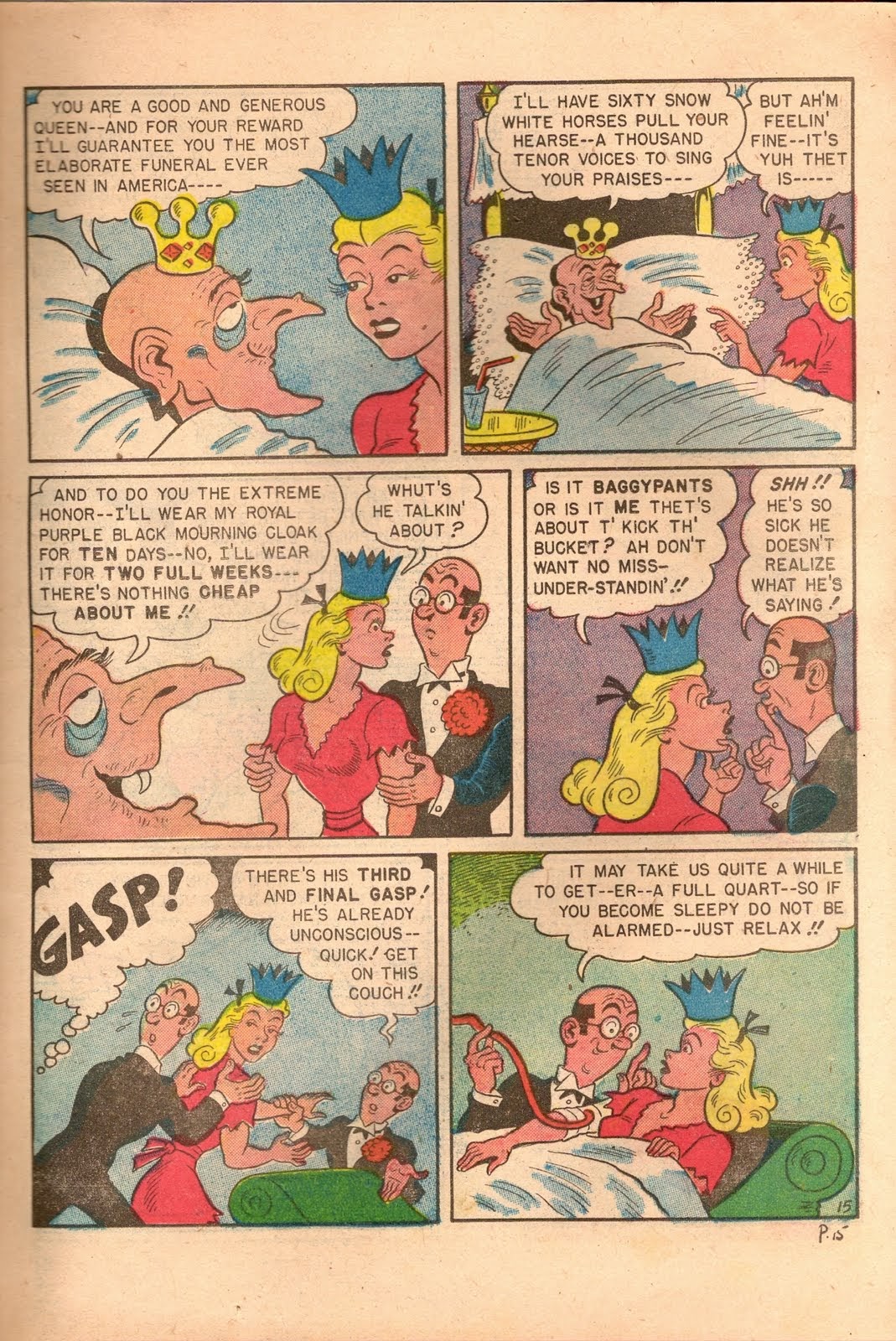 Read online Babe (1948) comic -  Issue #3 - 15
