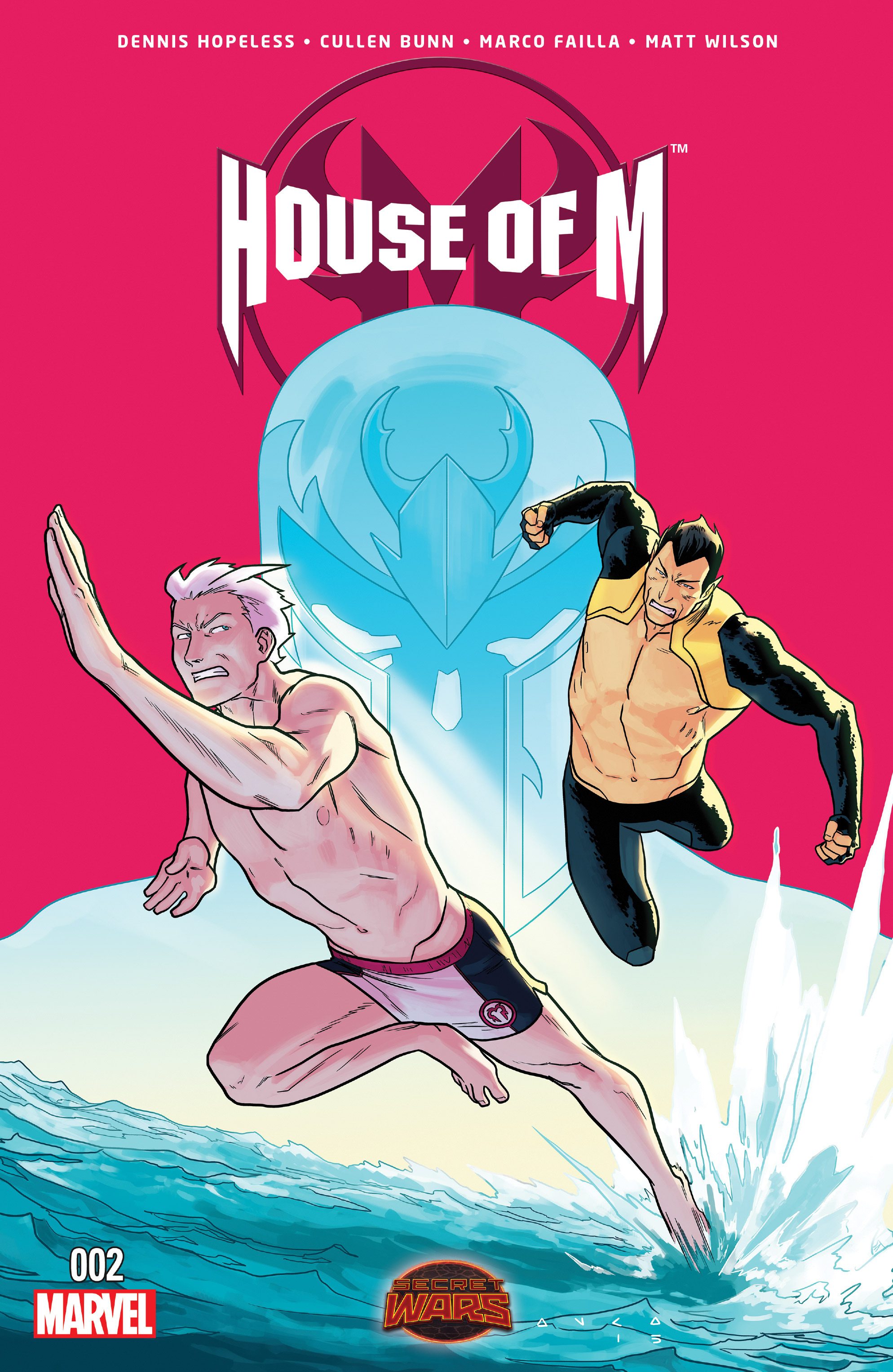 Read online House of M (2015) comic -  Issue #2 - 1