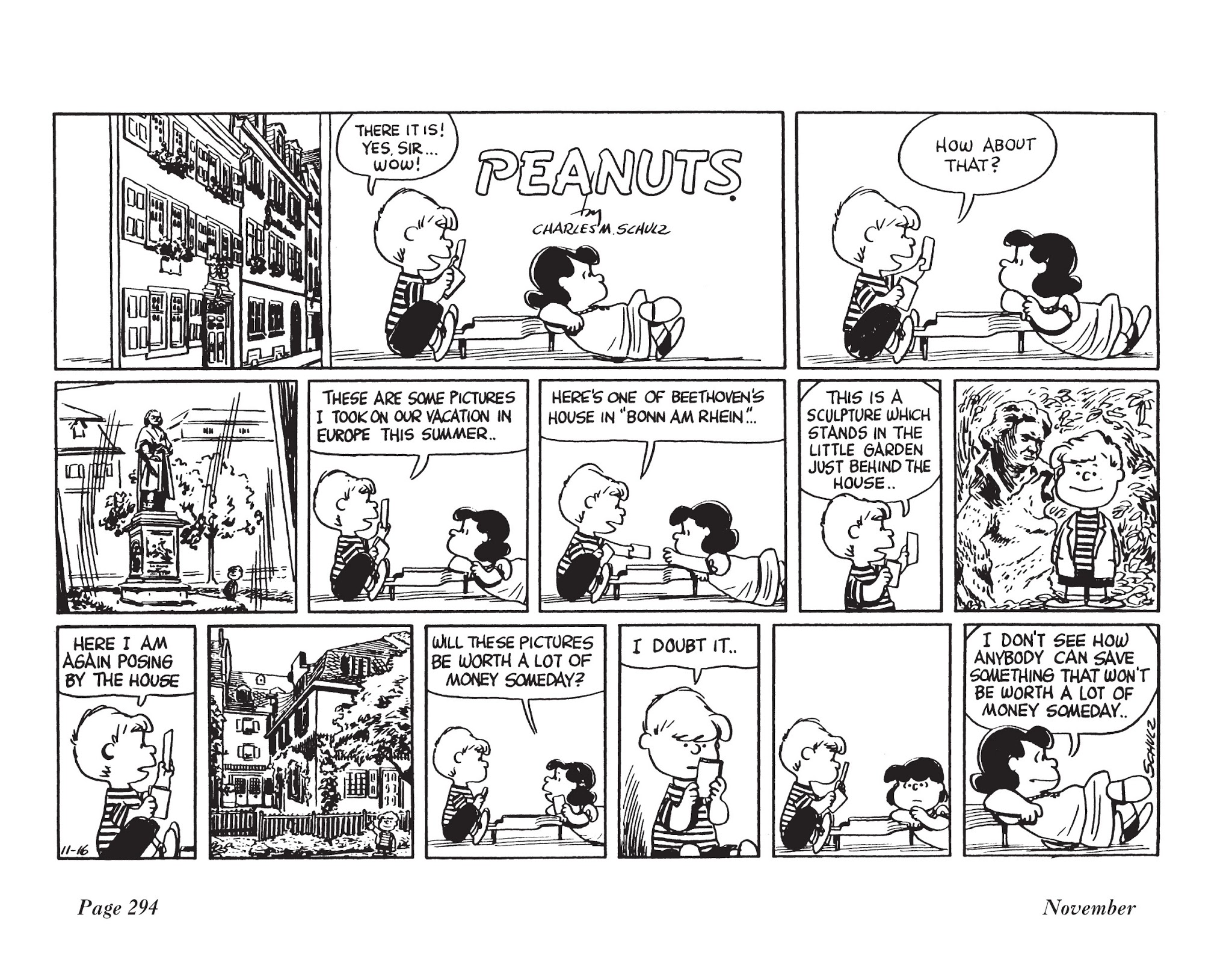 Read online The Complete Peanuts comic -  Issue # TPB 4 - 308