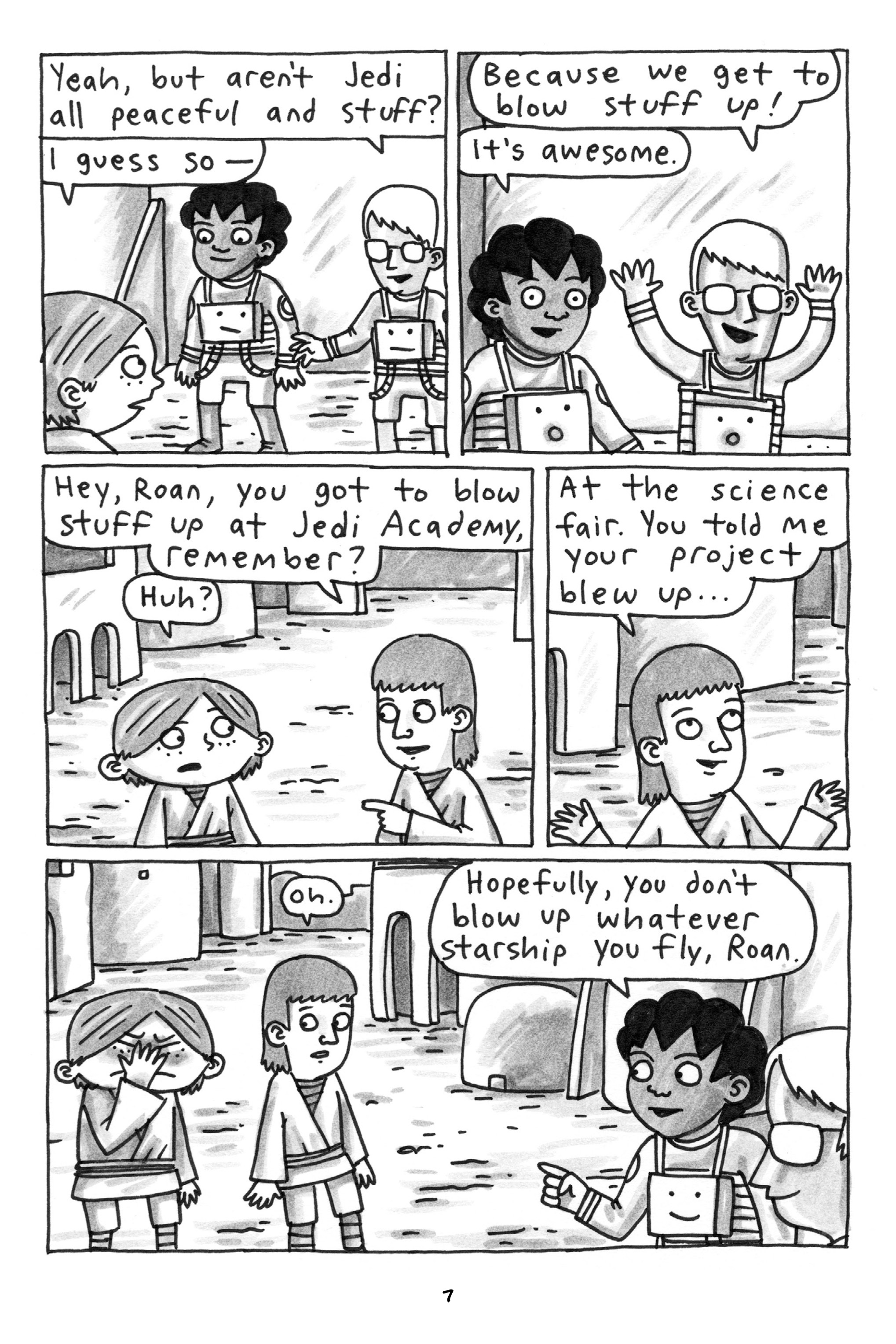 Read online Jedi Academy comic -  Issue # TPB 2 (Part 1) - 8