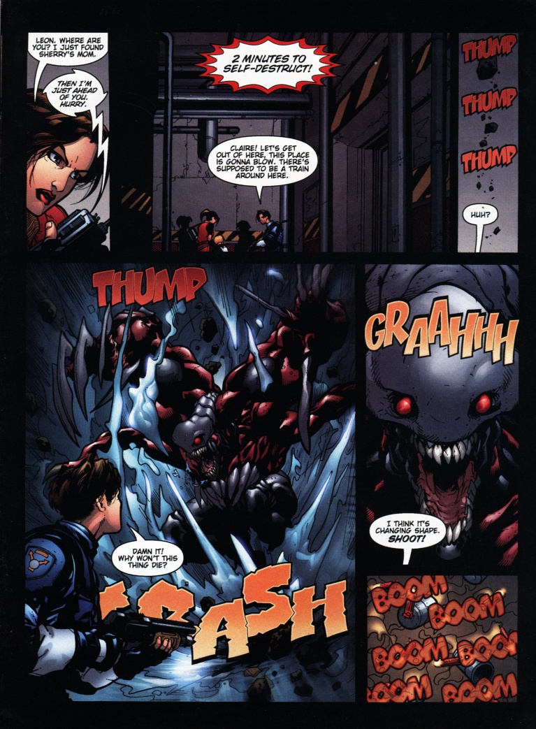Read online Resident Evil (1998) comic -  Issue #2 - 21
