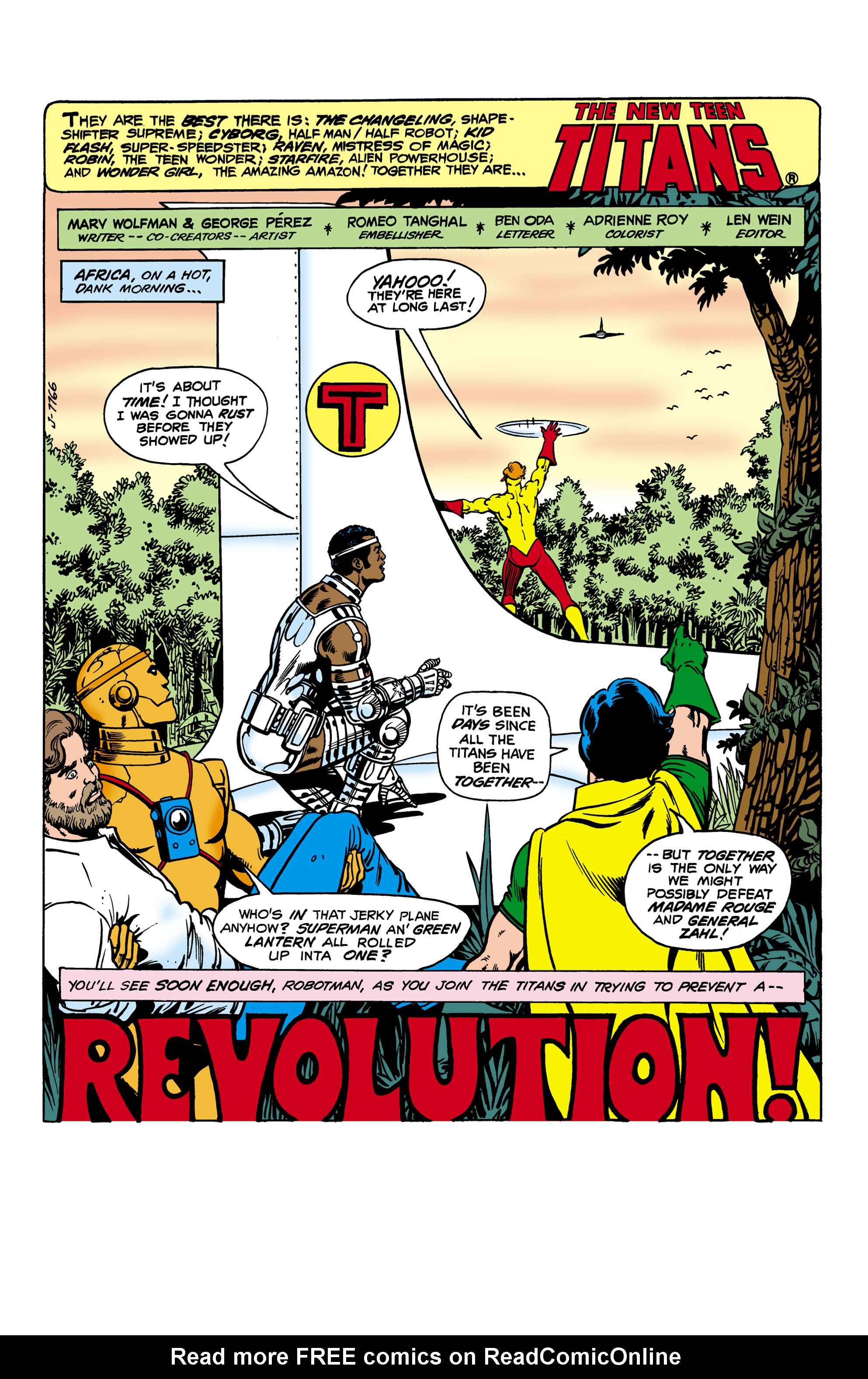 Read online The New Teen Titans (1980) comic -  Issue #14 - 2