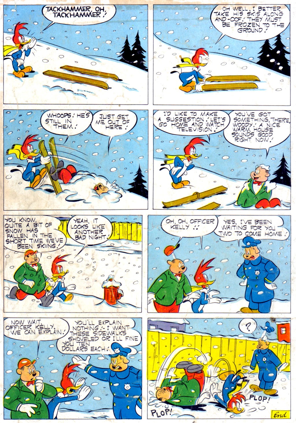 Read online Walter Lantz Woody Woodpecker (1952) comic -  Issue #16 - 36