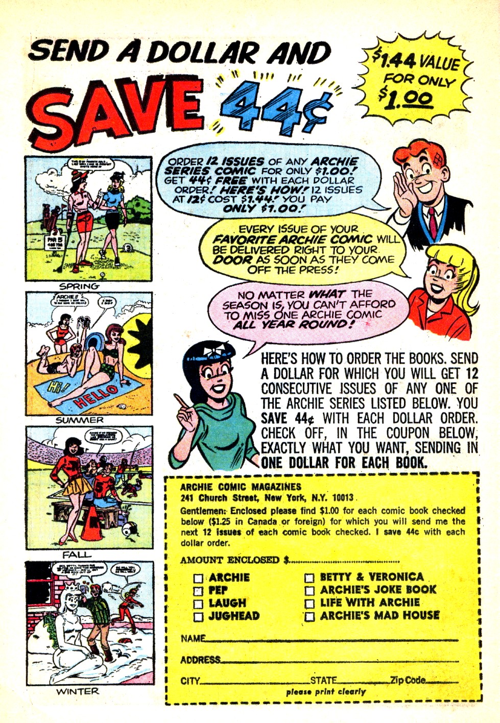Read online Archie's Madhouse comic -  Issue #39 - 34